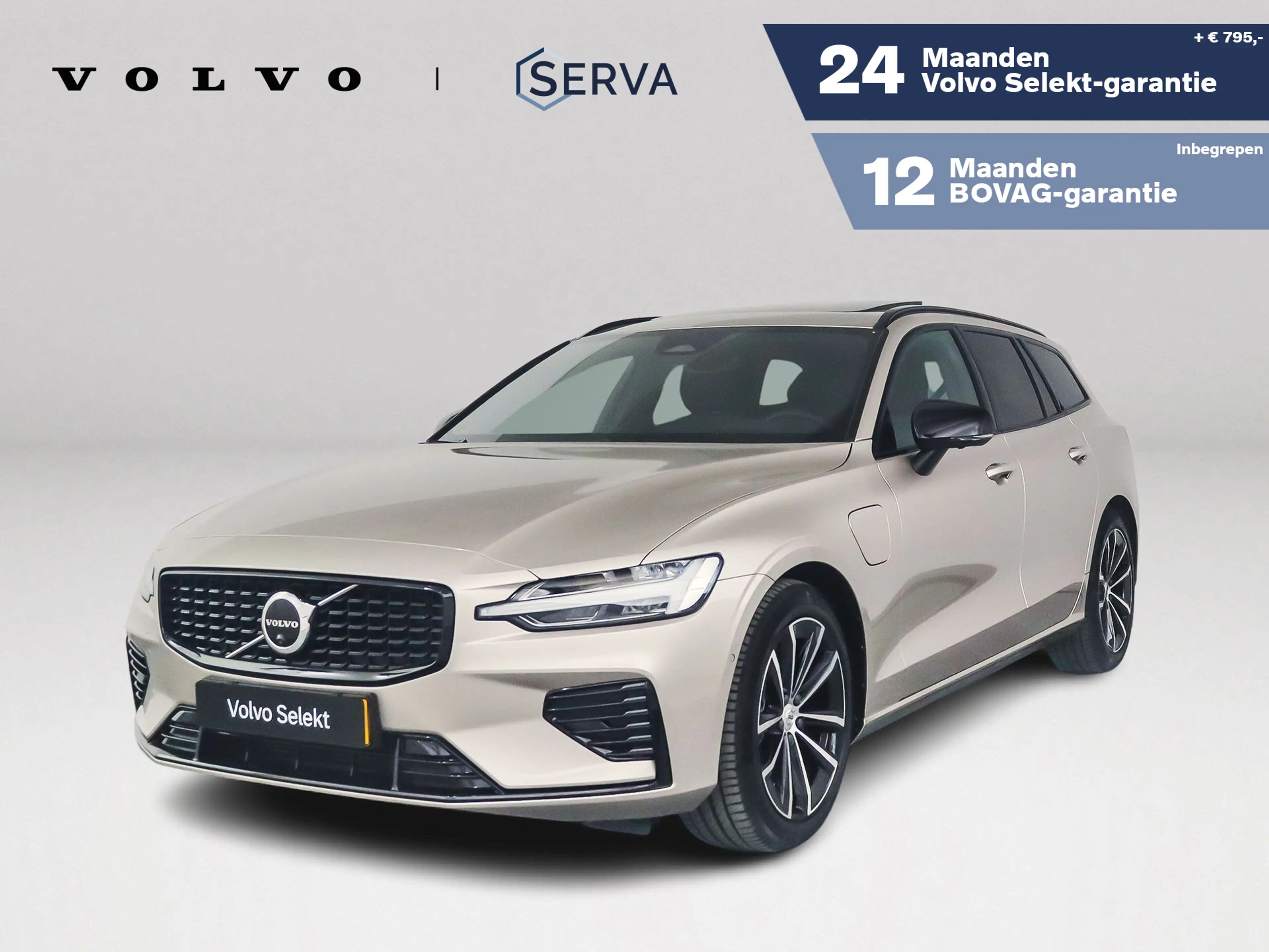 Volvo V60 T8 Plug-in hybrid AWD Plus Dark | SOH 100% | Panor