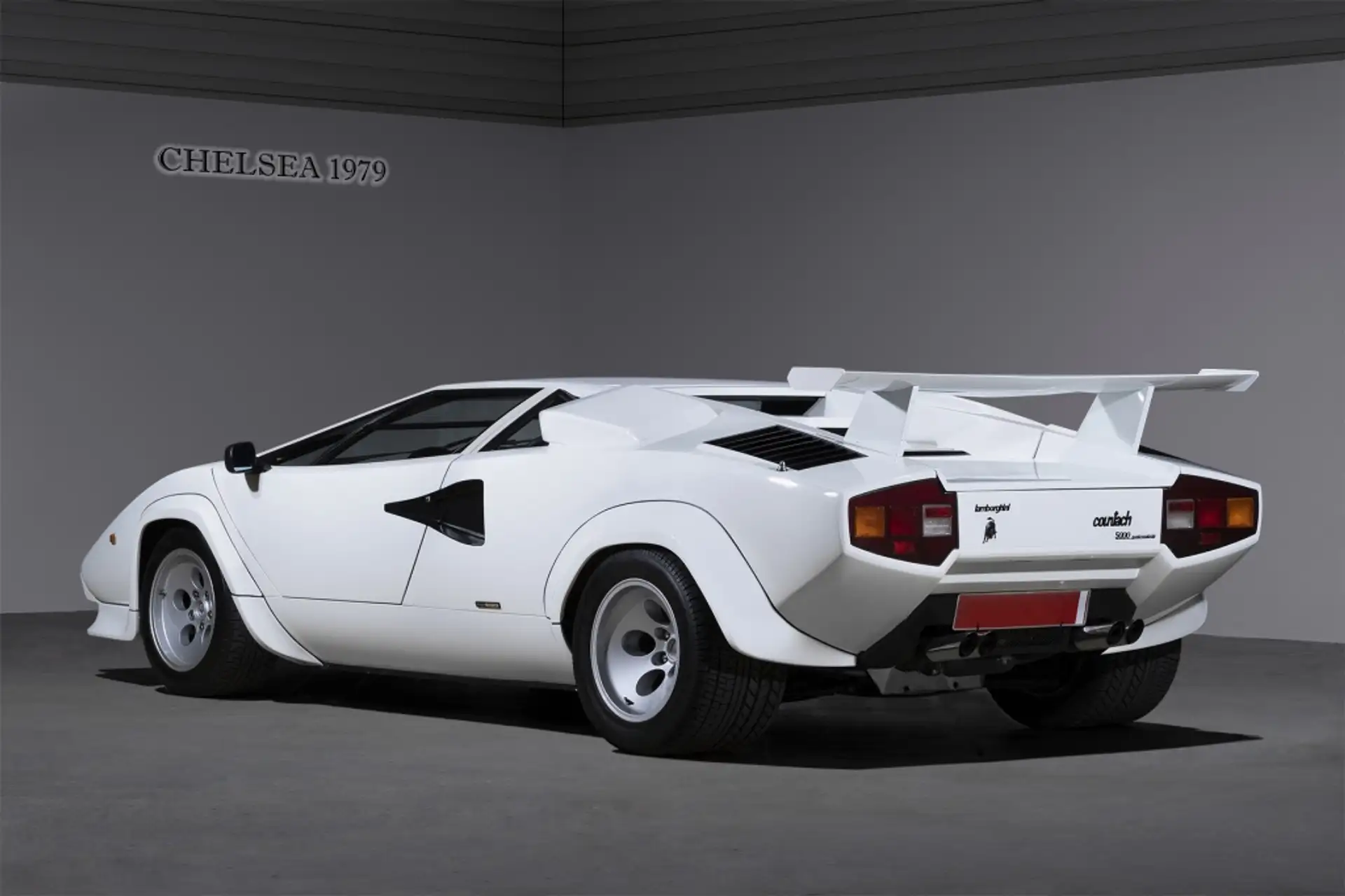 람보르기니 Countach 5000 Quattrovalvole 1974 흰색 사진 4