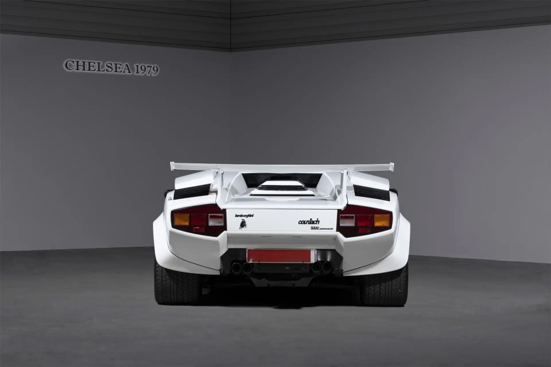 람보르기니 Countach 5000 Quattrovalvole 1974 흰색 사진 3