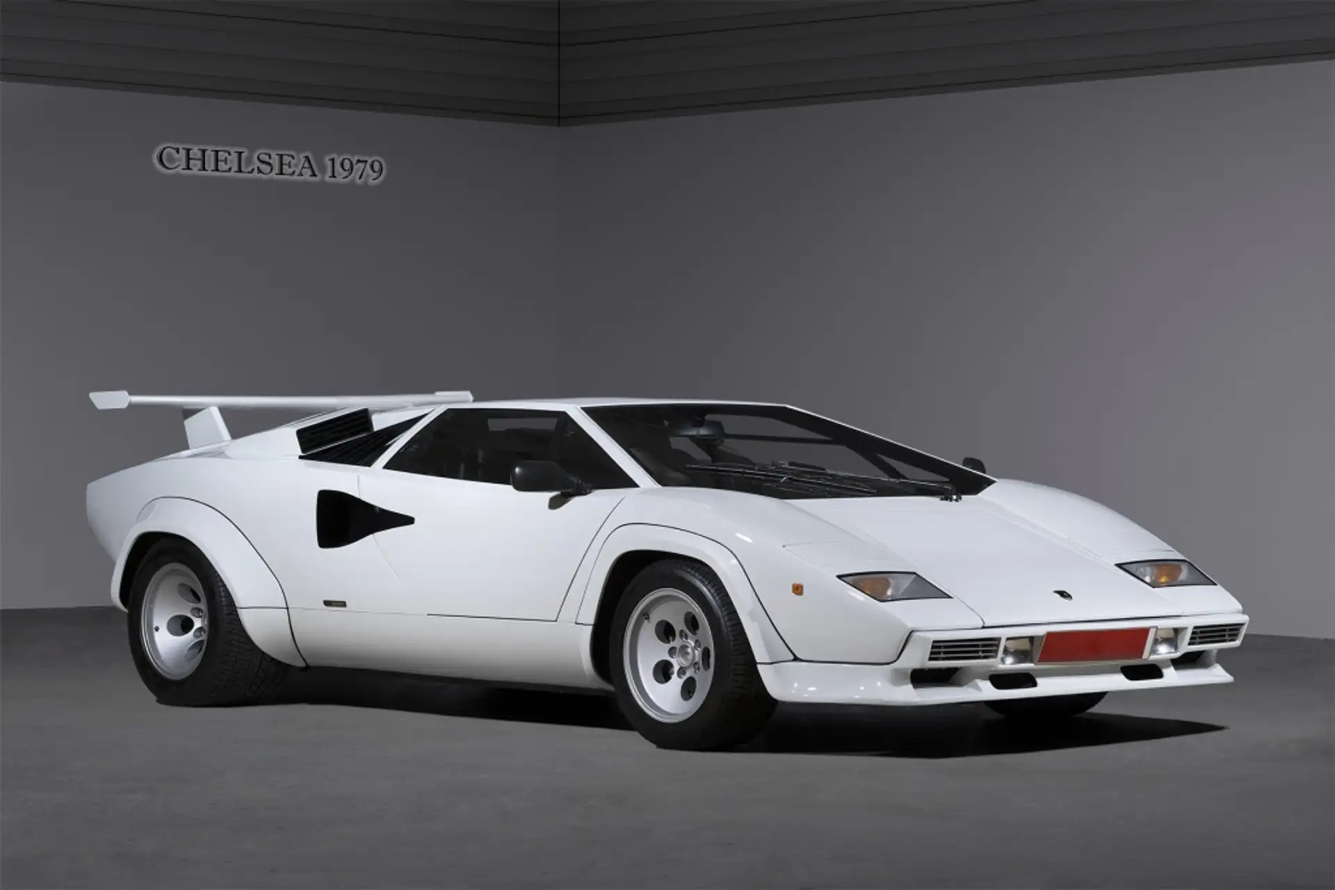 람보르기니 Countach 5000 Quattrovalvole 1974 흰색 사진 1