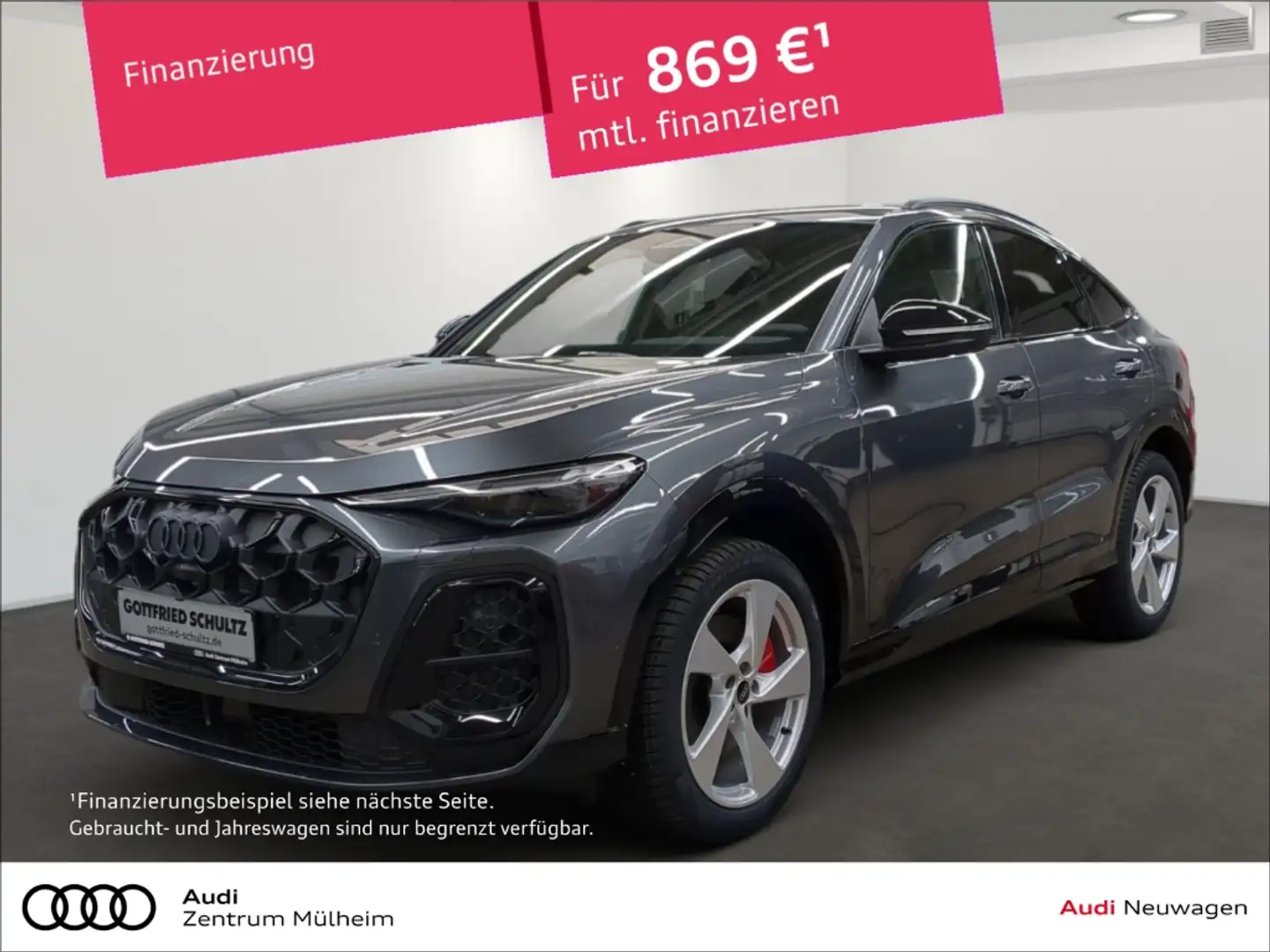 Audi Q5 Sportback S tronic 2.0 e-hybrid quattro 270 kW edi Grau - 1