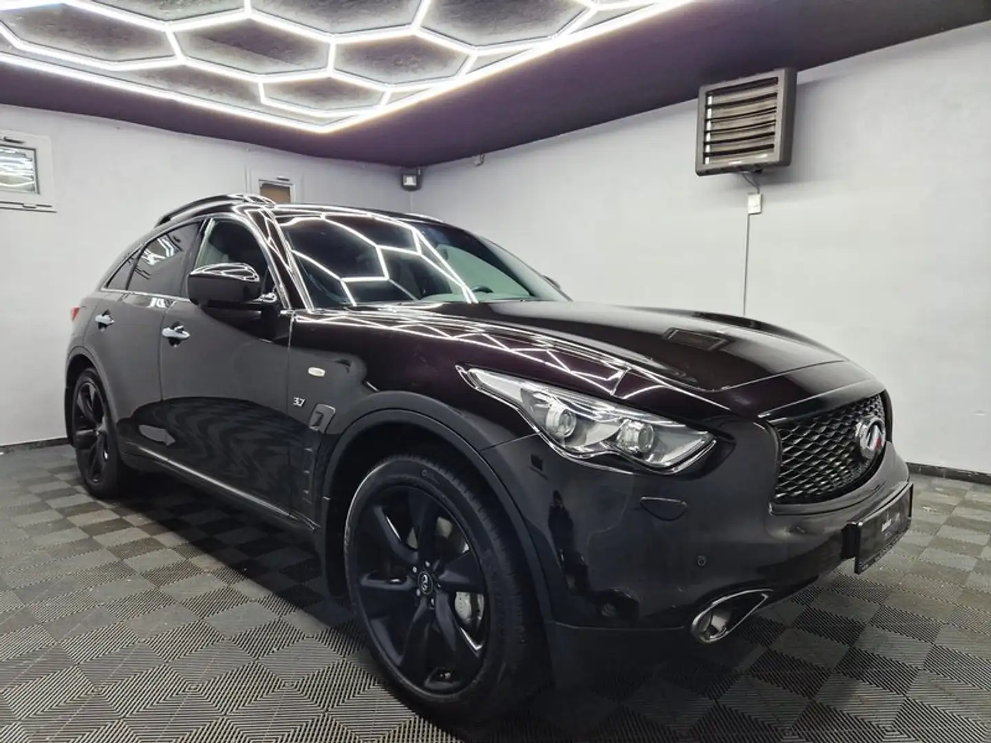 Infiniti QX70 S 3.7 GT AUTOM|21 ZOLL|LEDER|XENON|NAVI|R-KAMERA Negru - 2
