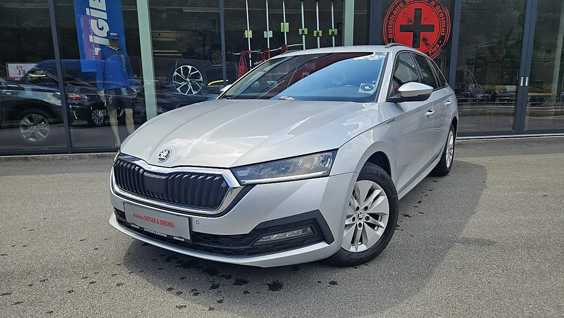 Skoda Octavia 2,0 TDI Ambition DSG Silber - 1