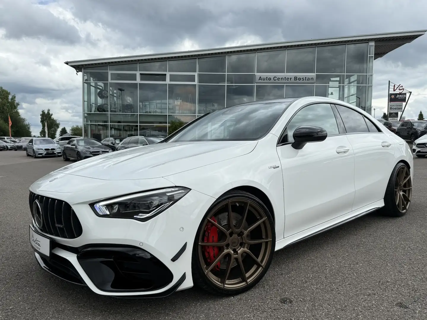 Mercedes-Benz CLA 45 AMG PANO/KLAPPE/NIGHT/MULTIBEAM/KAMERA Bianco - 2