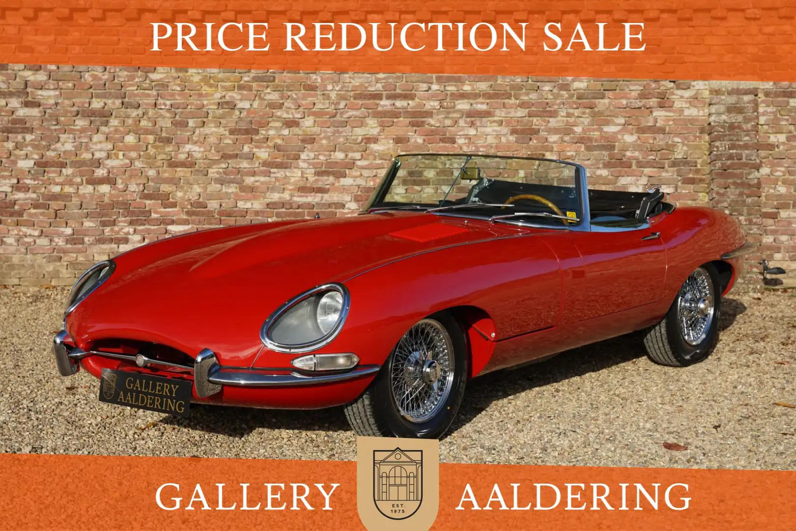 Jaguar E-Type Series 1 3.8 Roadster PRICE REDUCTION! Matching nu Красный - 1