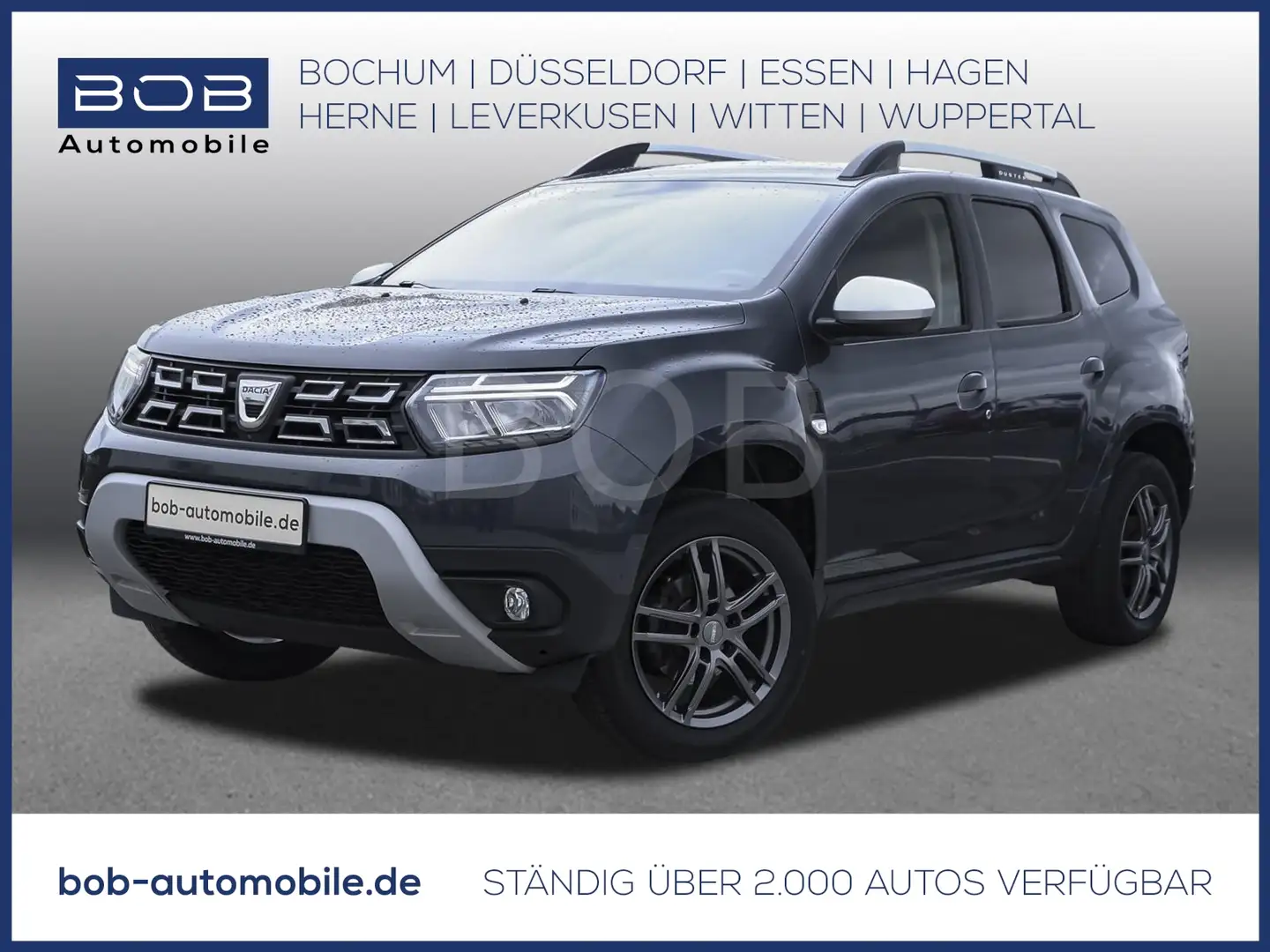 Dacia Duster TCe 100 ECO-G Prestige 360° SHZ AHK NAVI Grau - 1