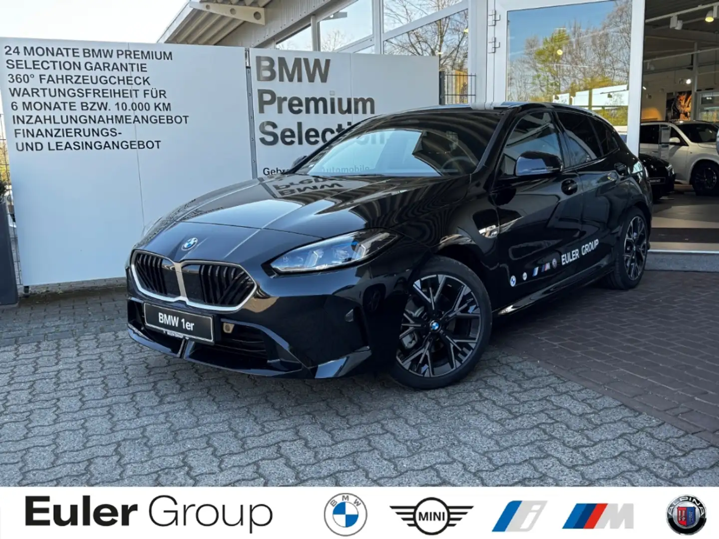 BMW 116 M-Sport Shadow AD Navi LED Driv.Ass Park.Ass. Lenk Negru - 1
