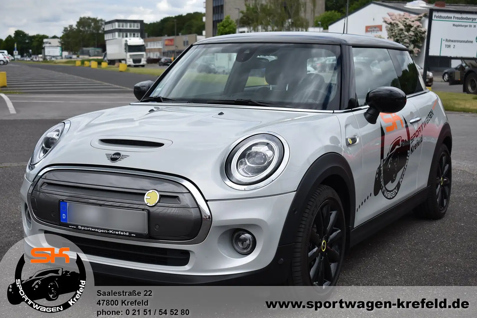 MINI Cooper SE Trim L *HUD*NAVI*LEDER*ALU*CAM* Weiß - 1
