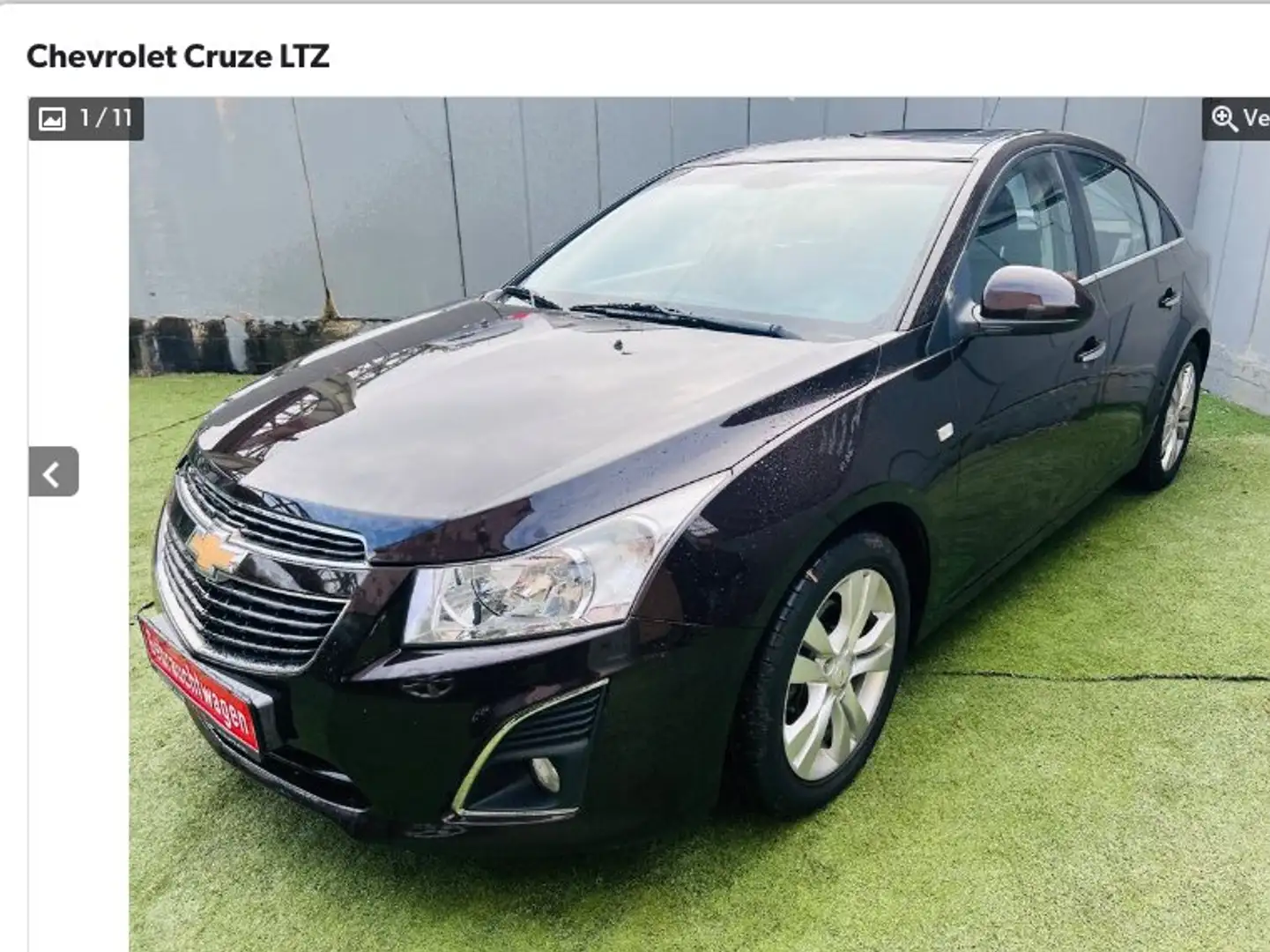 Chevrolet Cruze Cruze 2.0TD LTZ Brązowy - 1