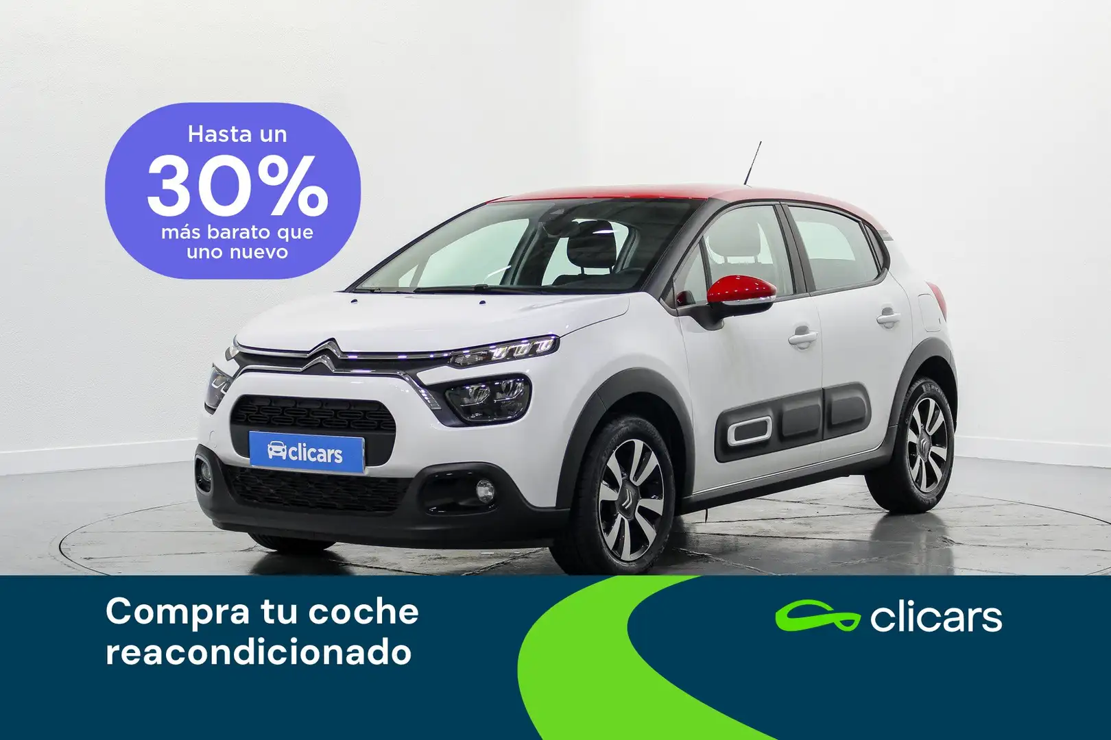 Citroen C3 1.2 PureTech S&S Feel Pack 83 Blanco - 1