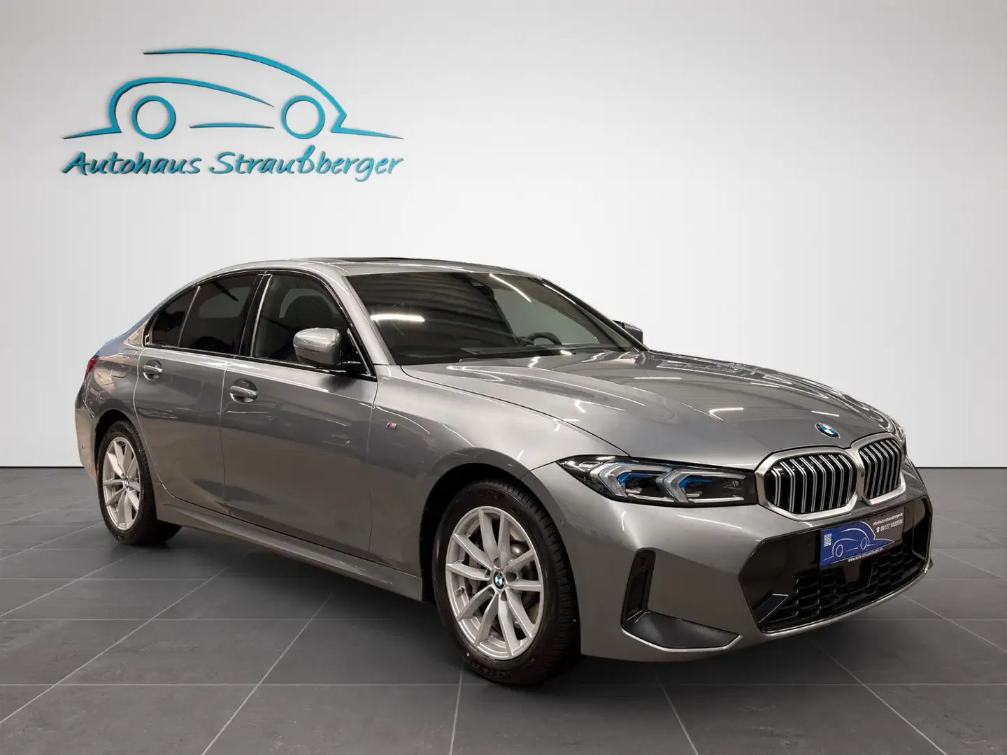 BMW 330 xi Lim. M Sport AHK ACC GSD 360° HUD Memory Gris - 2