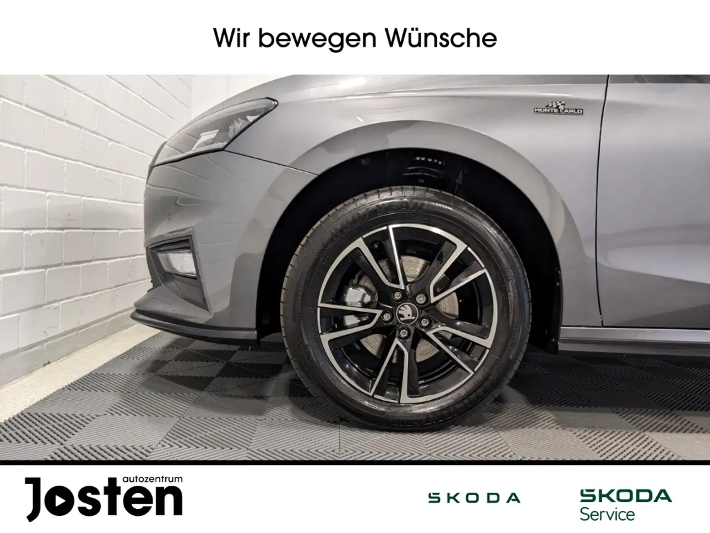 Skoda Fabia Monte Carlo 1.0TSI DigitalCockpit FahrAss+ Winter+ Gris - 2