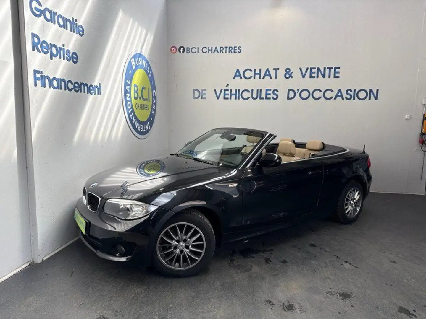 BMW 118 SERIE CABRIOLET (E88) 118I 143CH CONFORT Nero - 2