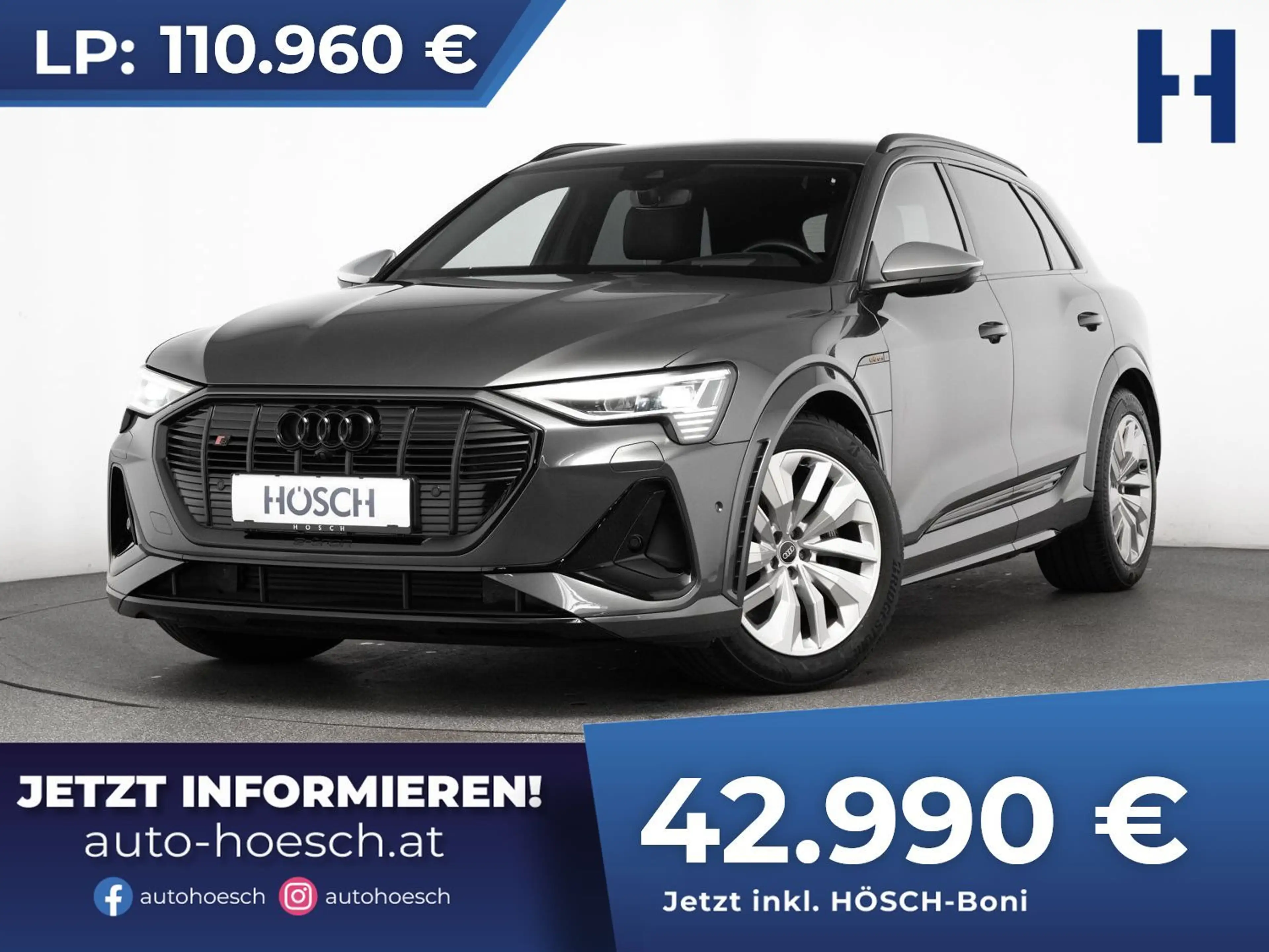 Audi e-tron S Modell 503 PS BLACK MATRIX B&O -61%
