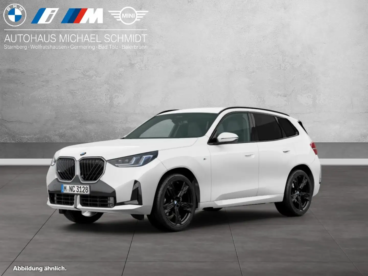 BMW X3 20d xDrive M Sportpaket HK HiFi DAB LED RFK Blanc - 1