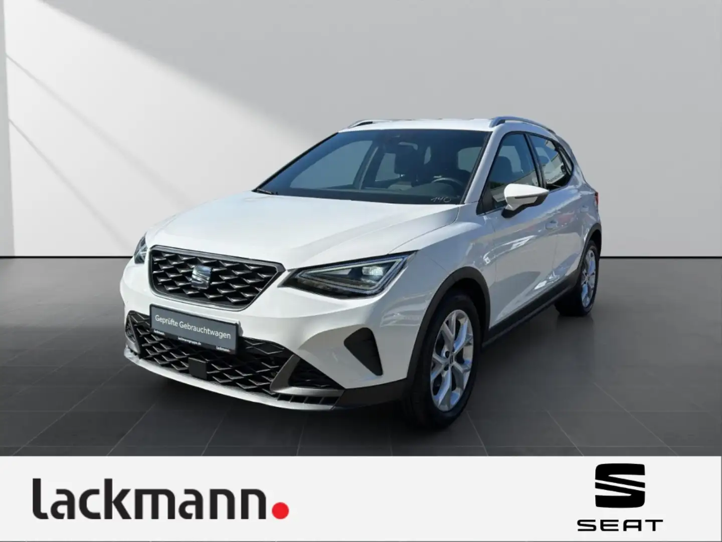 SEAT Arona 1.0 TSI FR DSG *Navi*LED*CarPlay*Virtual* Weiß - 1