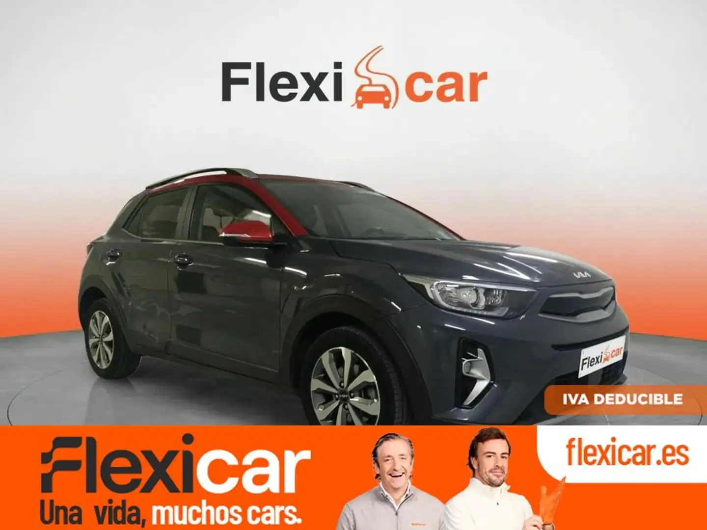 Kia Stonic 1.0 T-GDi 88kW (120CV) MHEV iMT Drive Gris - 1