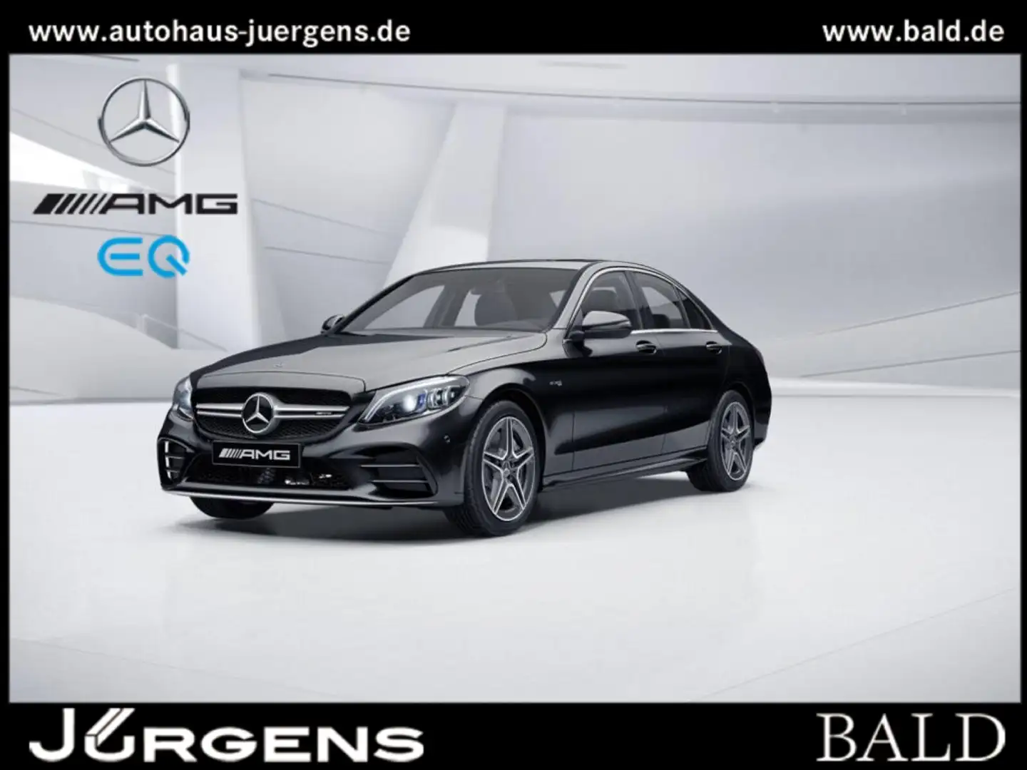 Mercedes-Benz C 43 AMG 4M Comand/MLB/SHD/Cam/Distr/Memo/Keyl Чорний - 2