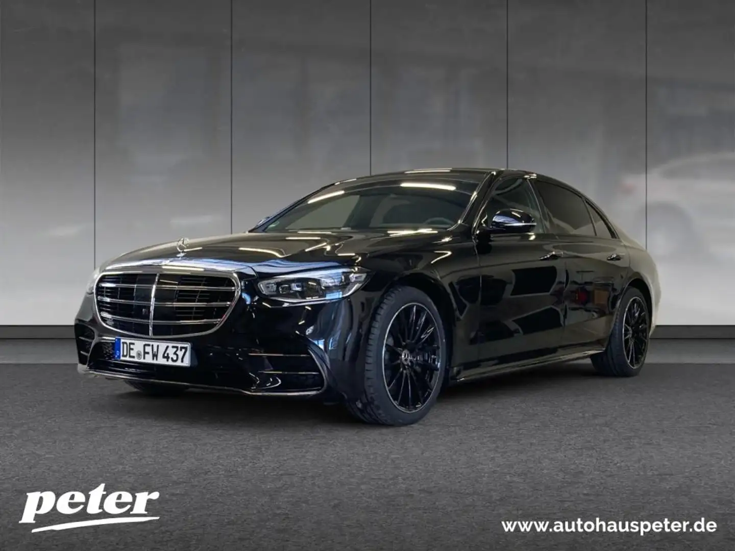 Mercedes-Benz S 450 d 4MATIC Limousine lang AMG, Digital Light Schwarz - 1