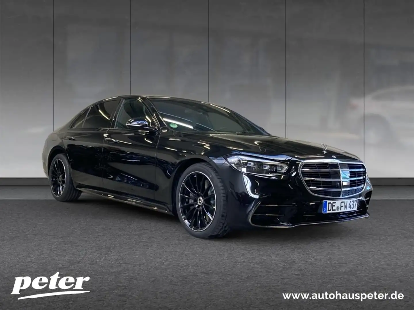 Mercedes-Benz S 450 d 4MATIC Limousine lang AMG, Digital Light Schwarz - 2
