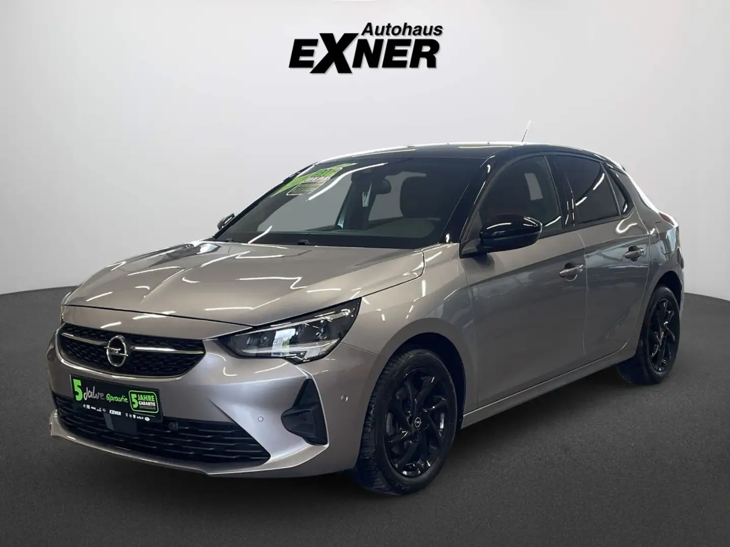 Opel Corsa 1.2 Turbo GS LED+Pano+SHZ+Winterp.+Kam.+LM Grau - 2