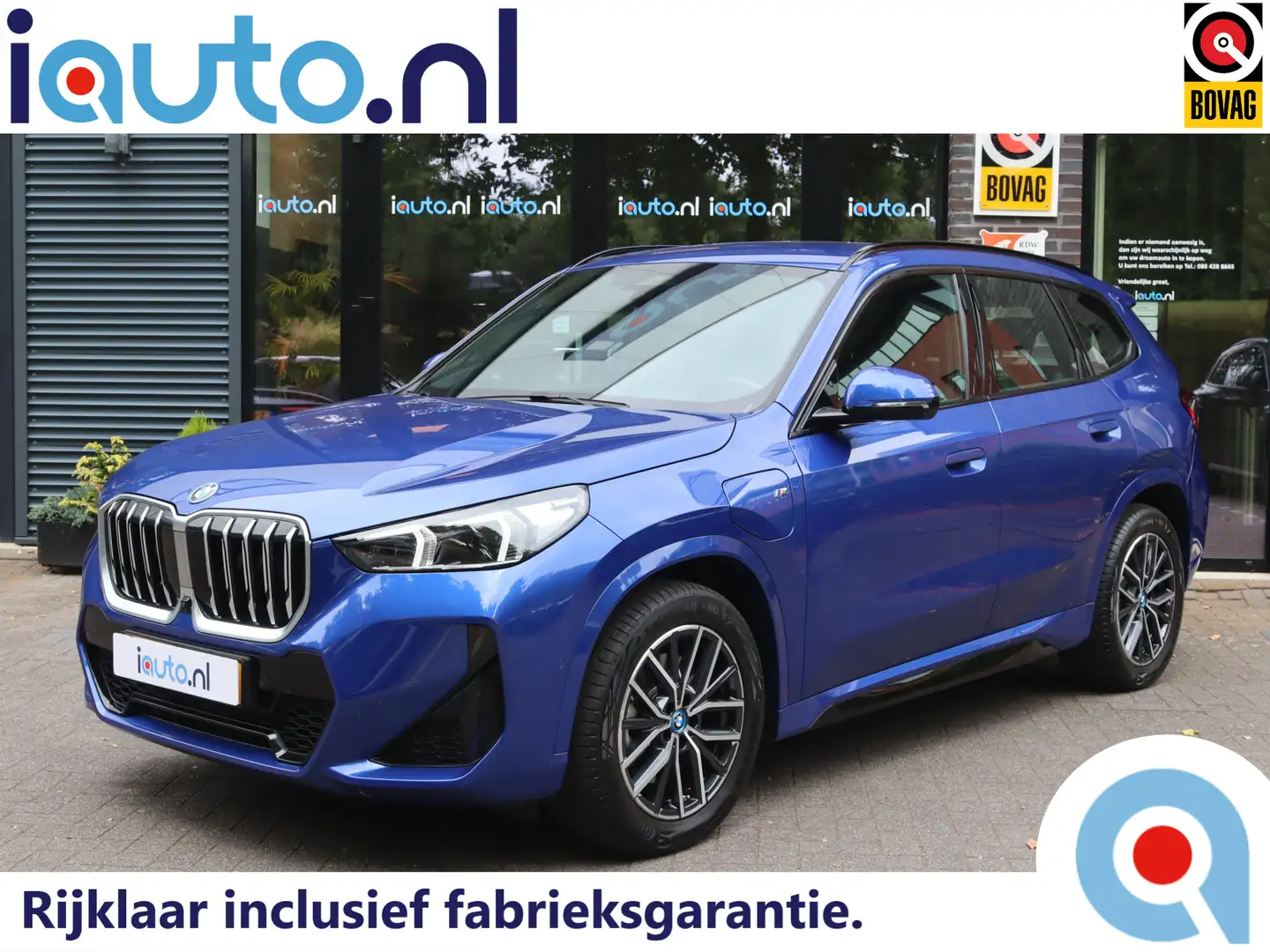 BMW X1 xDrive30e M-Sport Leder/360/Head-up/Keyless/HK/ACC Bleu - 1