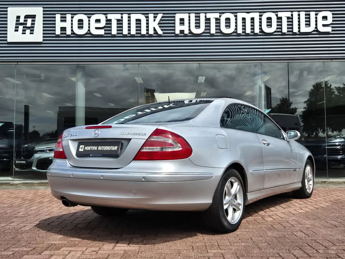 Mercedes-Benz CLK 200 Coupé K. Elegance | Nieuwstaat | Youngtimer | Schu Grijs - 2