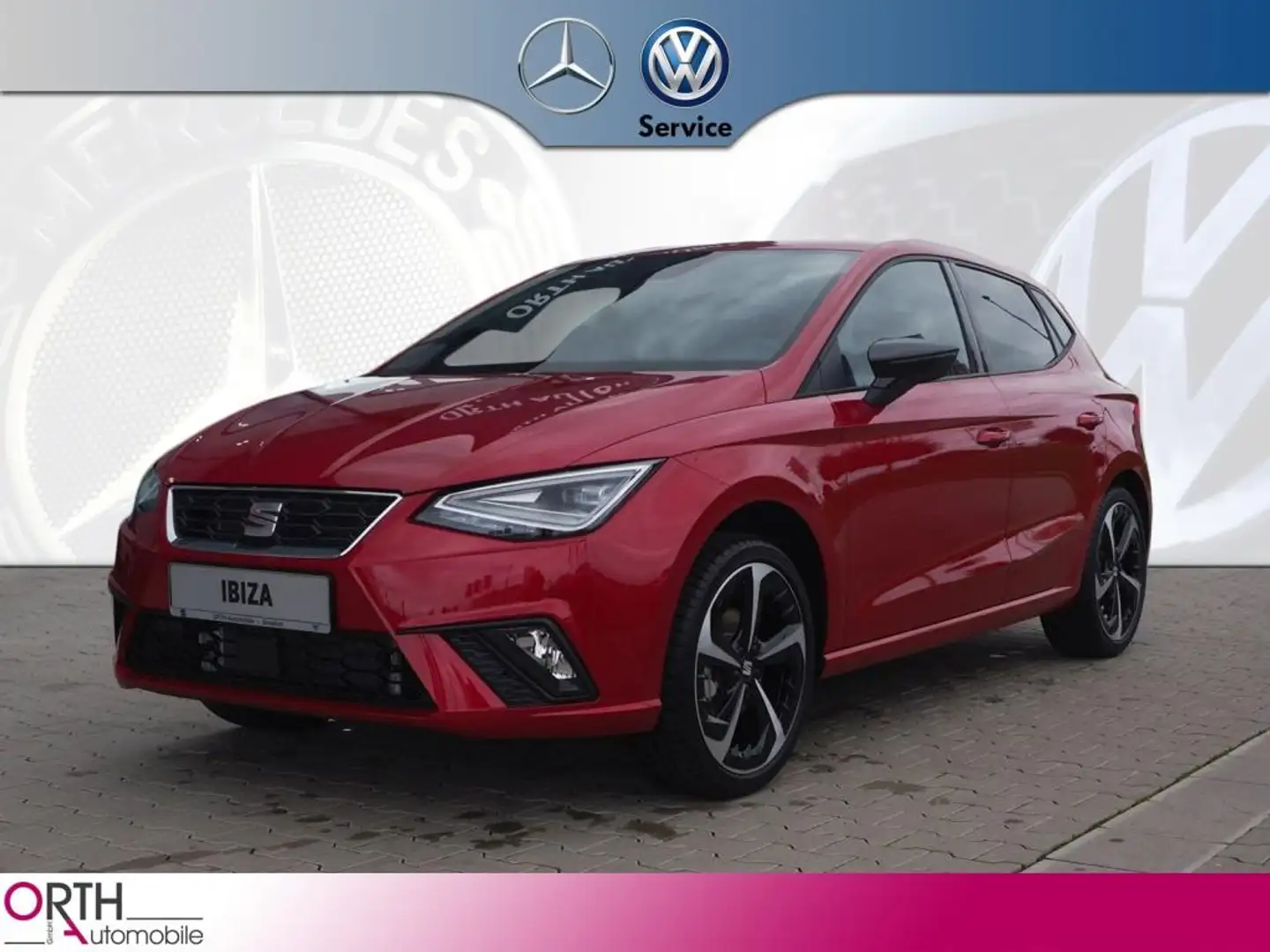 SEAT Ibiza FR 110PS LED BEATS DAB SPUH PDC KeyLess Rouge - 1