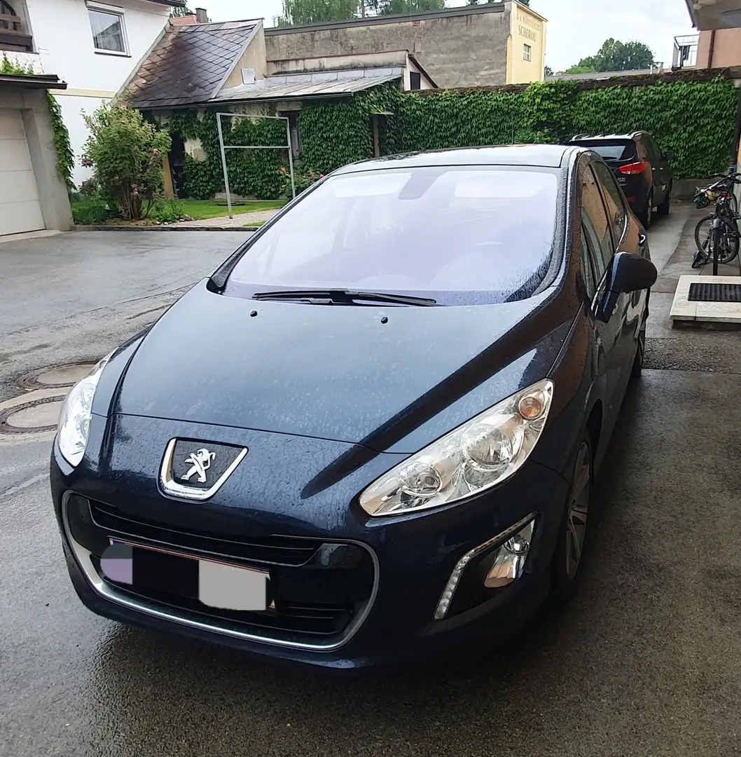 Peugeot 308 1,6 e-HDi 115 ASG6 FAP Ecoline Blau - 1