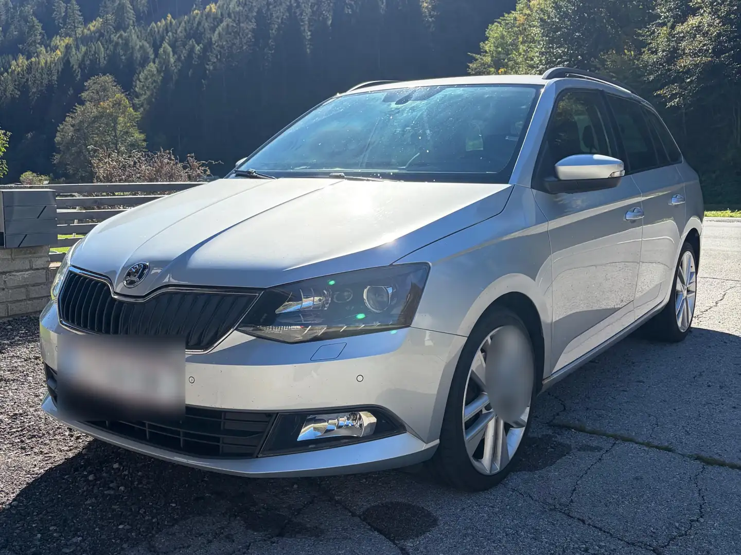 Skoda Fabia Fabia Combi Style 1,4 TDI Style Silber - 2