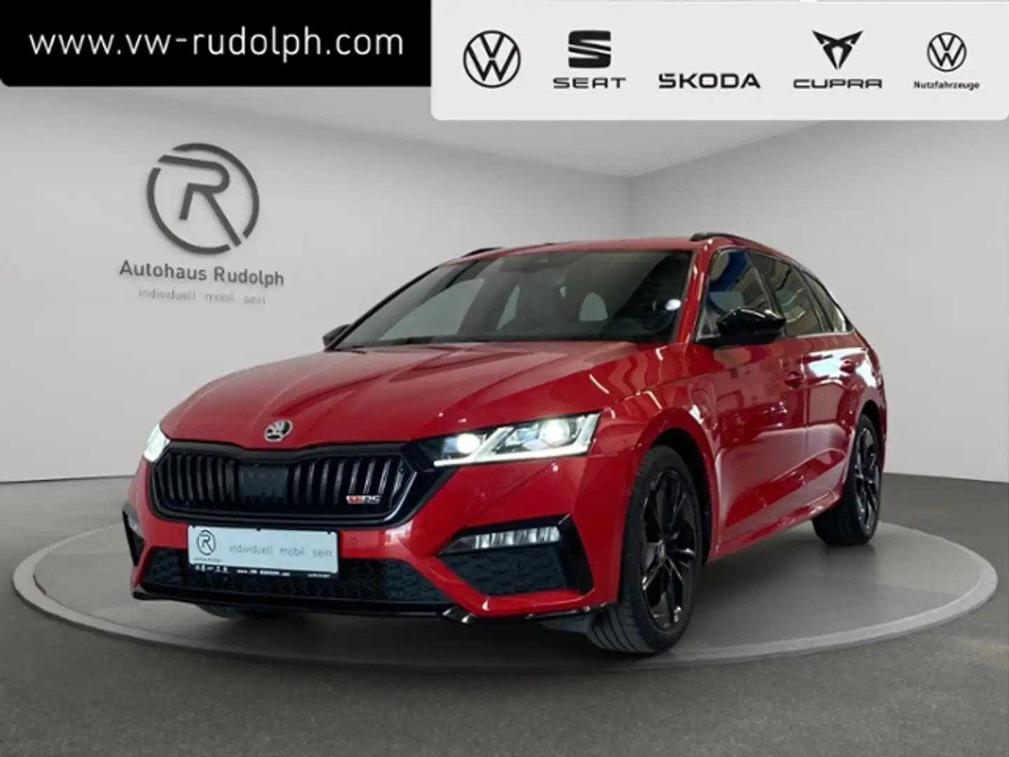 Skoda Octavia Combi RS 1.4 eHybrid DSG First Edition Rot - 1