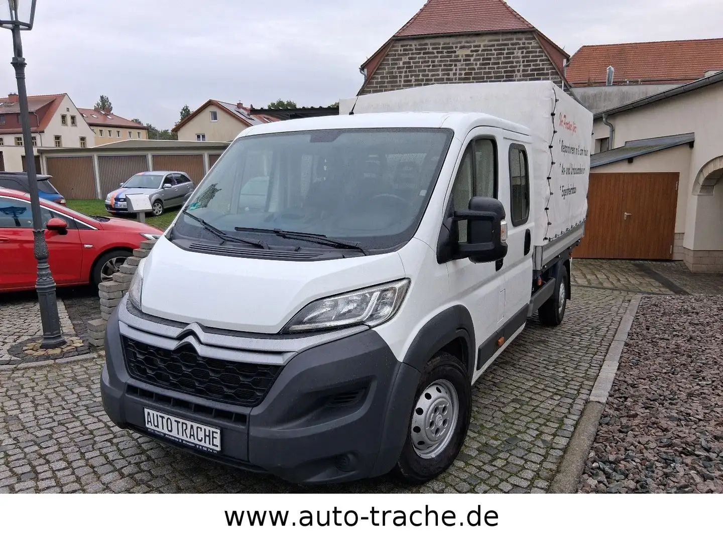 Citroen Jumper Pritsche Doka.35 L3 HDi 130 Klima 7 Sitze Blanc - 1