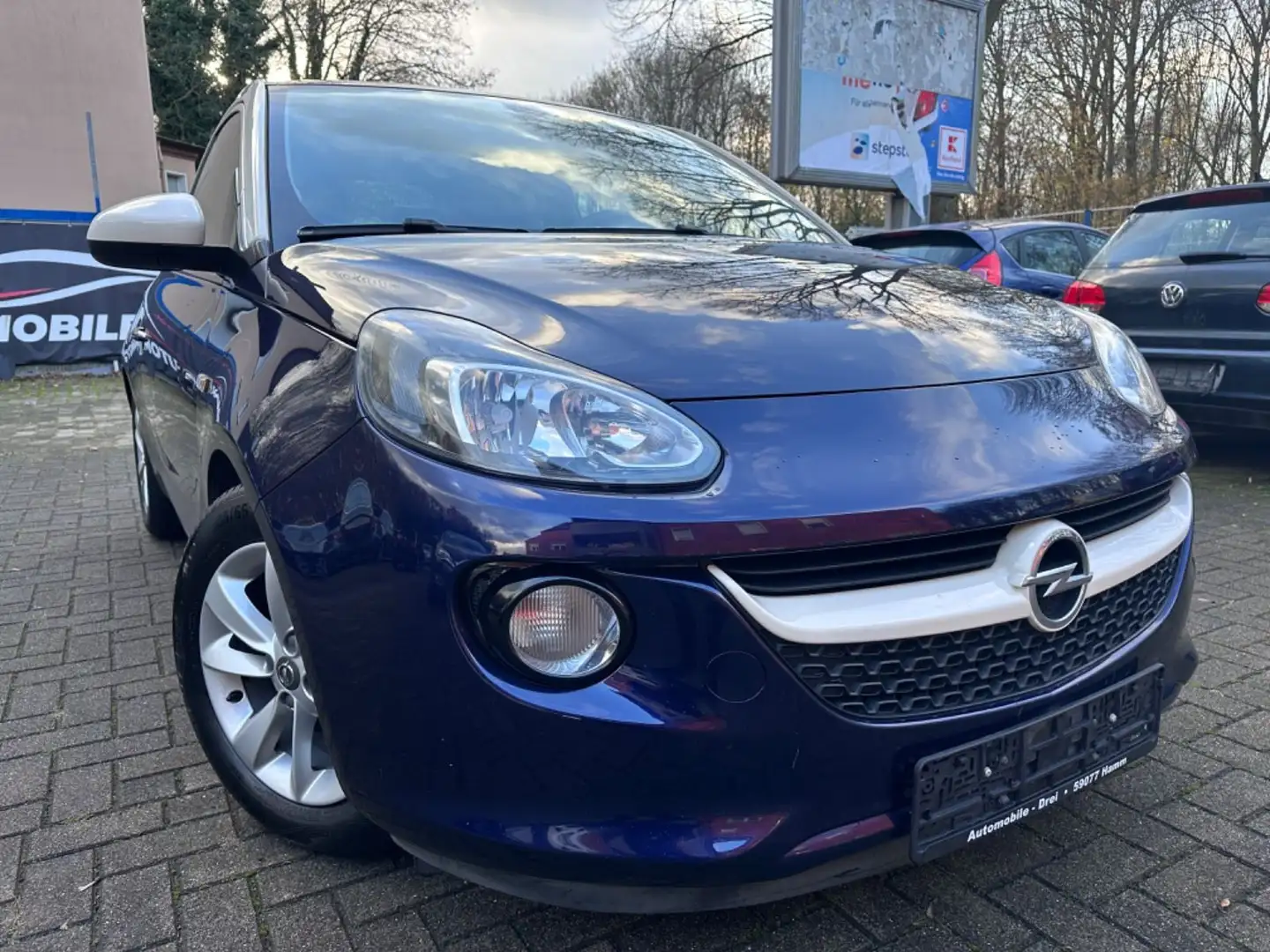 Opel Adam Glam ecoFlex*SHZ/PDC/MFL/PANO/LM/TÜV NEU* Azul - 1