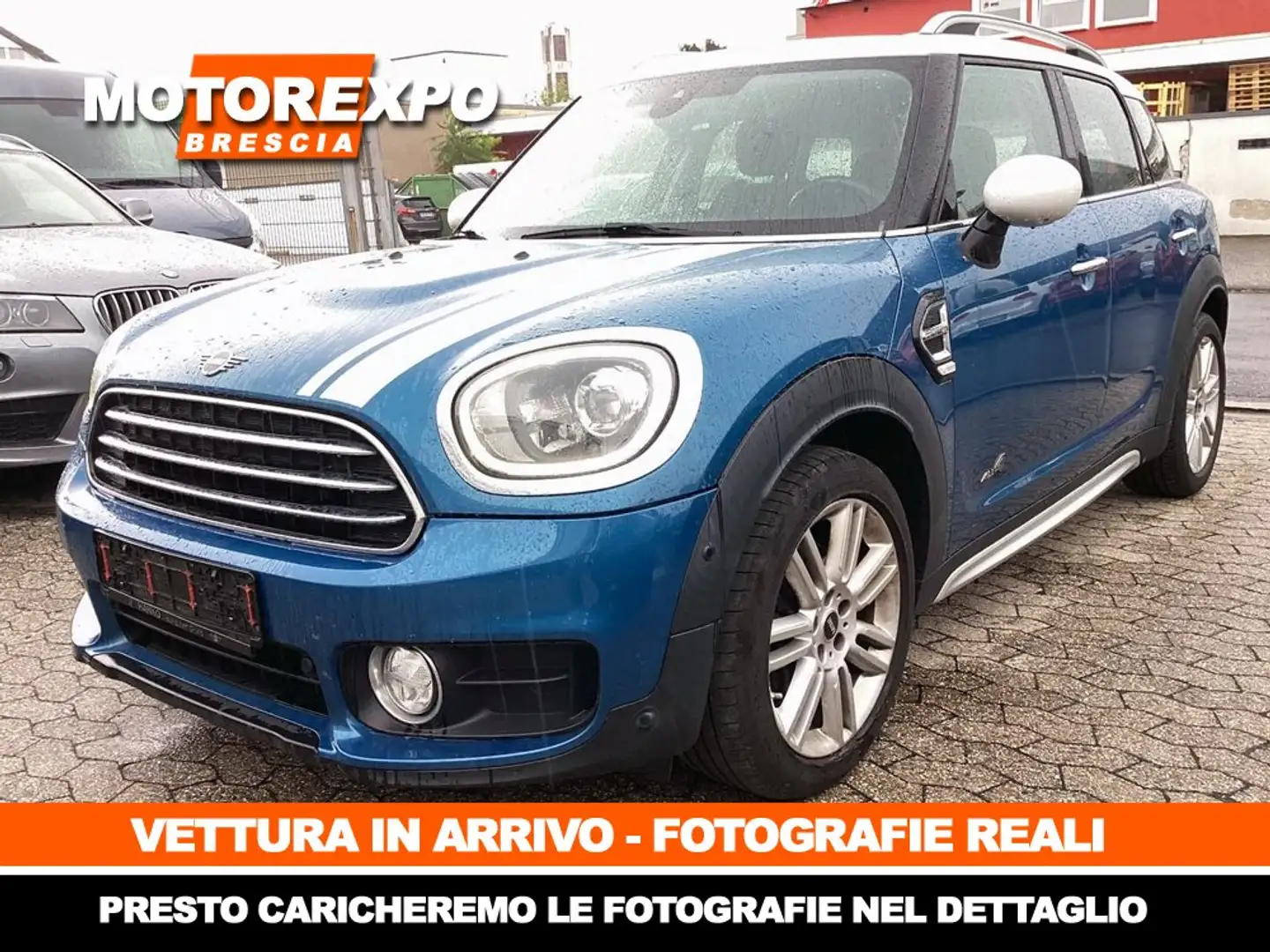 MINI Cooper D Countryman 2.0 D 150Cv ALL4 Steptronic 8M Led-Navi-HiFi HK-18 Blu/Azzurro - 1