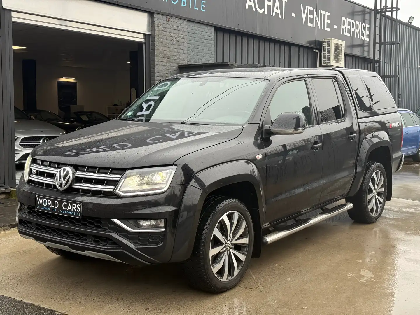 Volkswagen Amarok 3.0 TDi 258CV AVENTURA TVA*BTW HARD-TOP FULL OPT. Noir - 1
