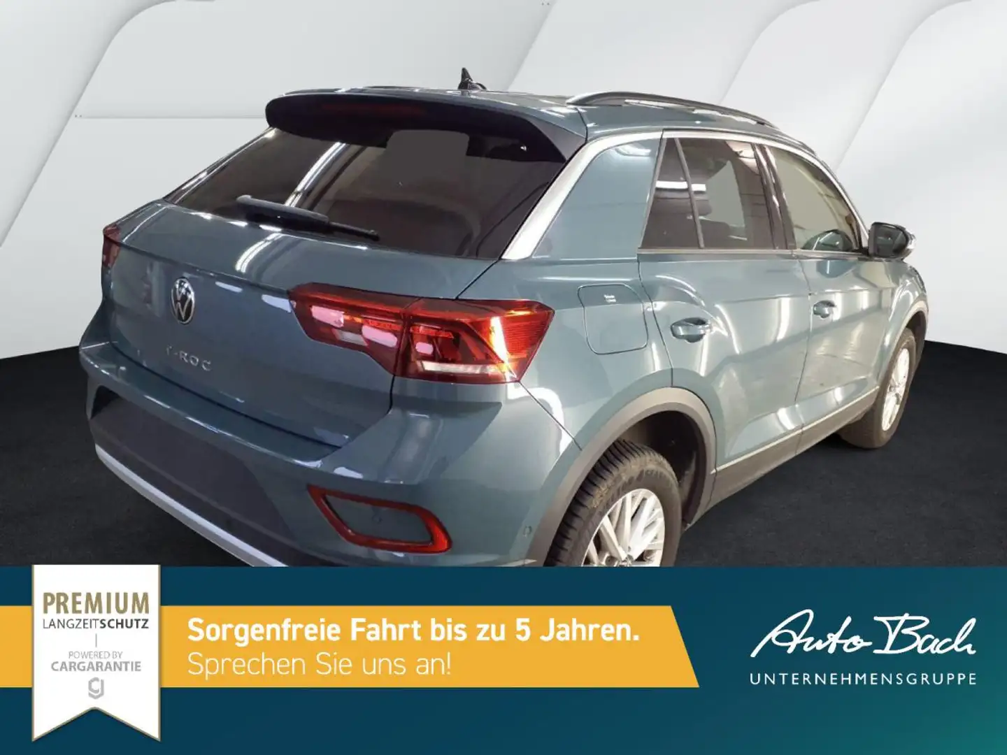 Volkswagen T-Roc 1.0 TSI Life, Navi, LED, App-Connect, Digital Cock Blau - 2