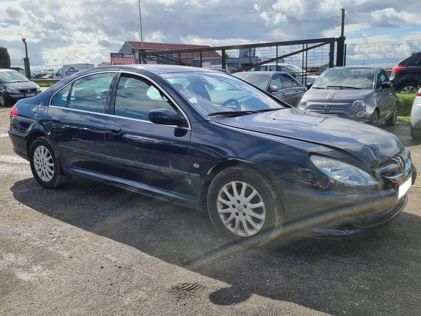Peugeot 607 2.2 HDI 136 PACK BAA Niebieski - 2