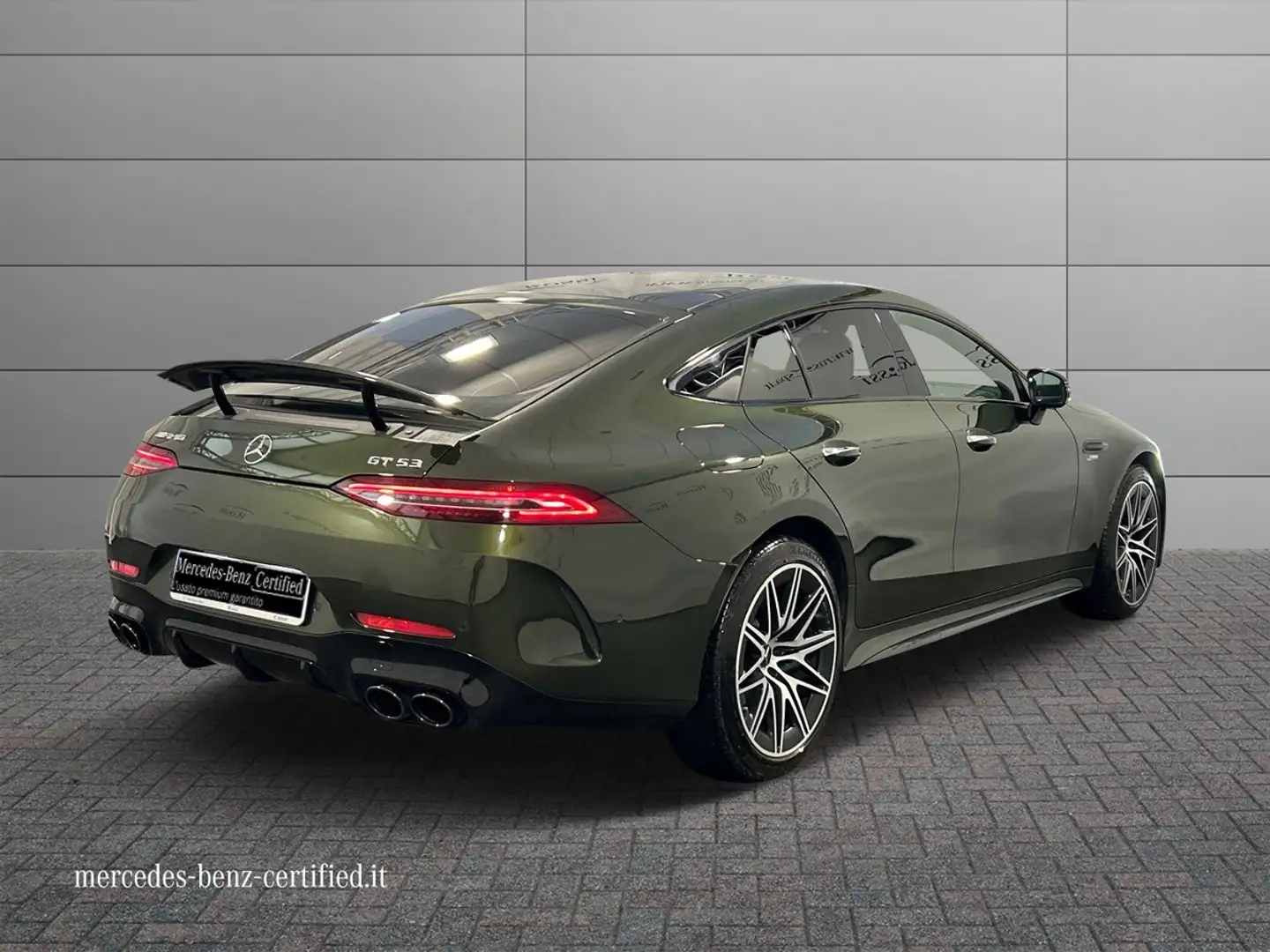 Mercedes-Benz AMG GT coupe 53 mhev (eq-boost) Premium Plus 4matic+ auto Groen - 2
