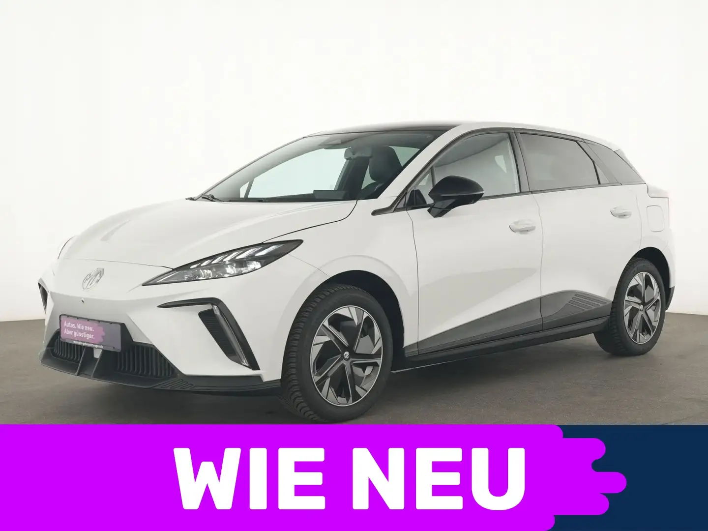 MG MG4 Luxury ACC|Wärmepumpe|LED|Apple CarPlay|SHZ Biały - 1
