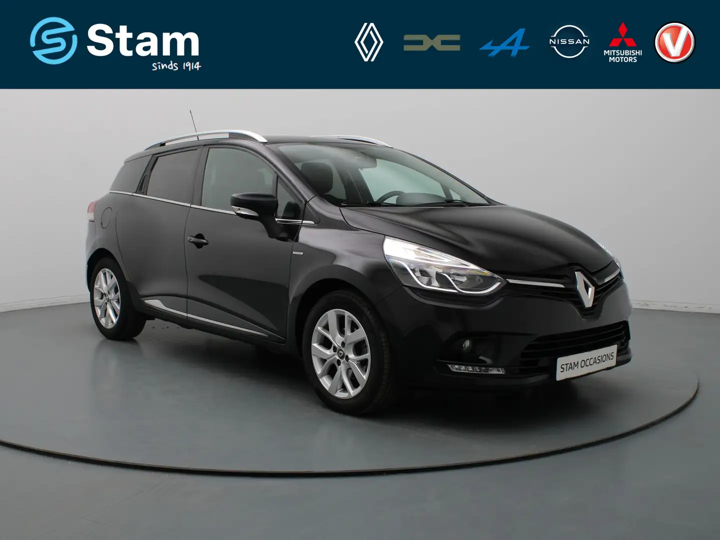 Renault Clio Estate 90pk TCe Limited Airco | Cruise | Navi | Pa Noir - 1