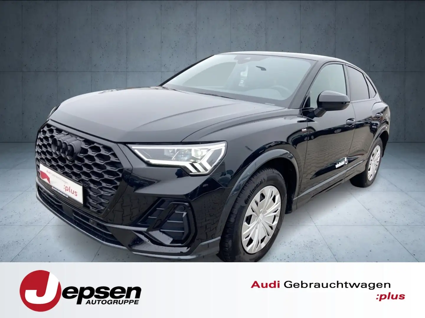 Audi Q3 Sportback S line 35 TDI S tr. AHK LED ACC FLA Schwarz - 1