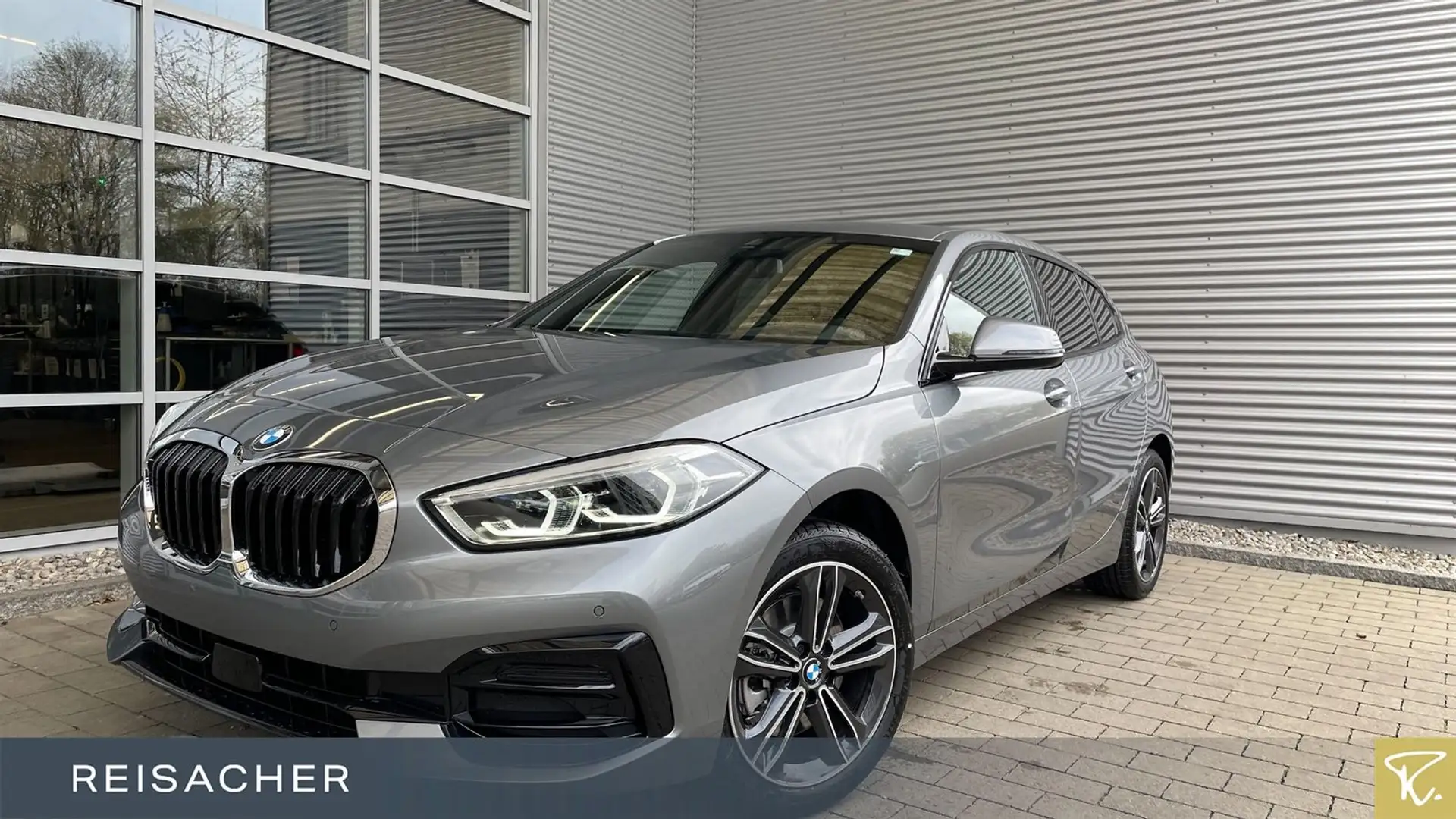 BMW 118 i Sport-Line Gris - 1