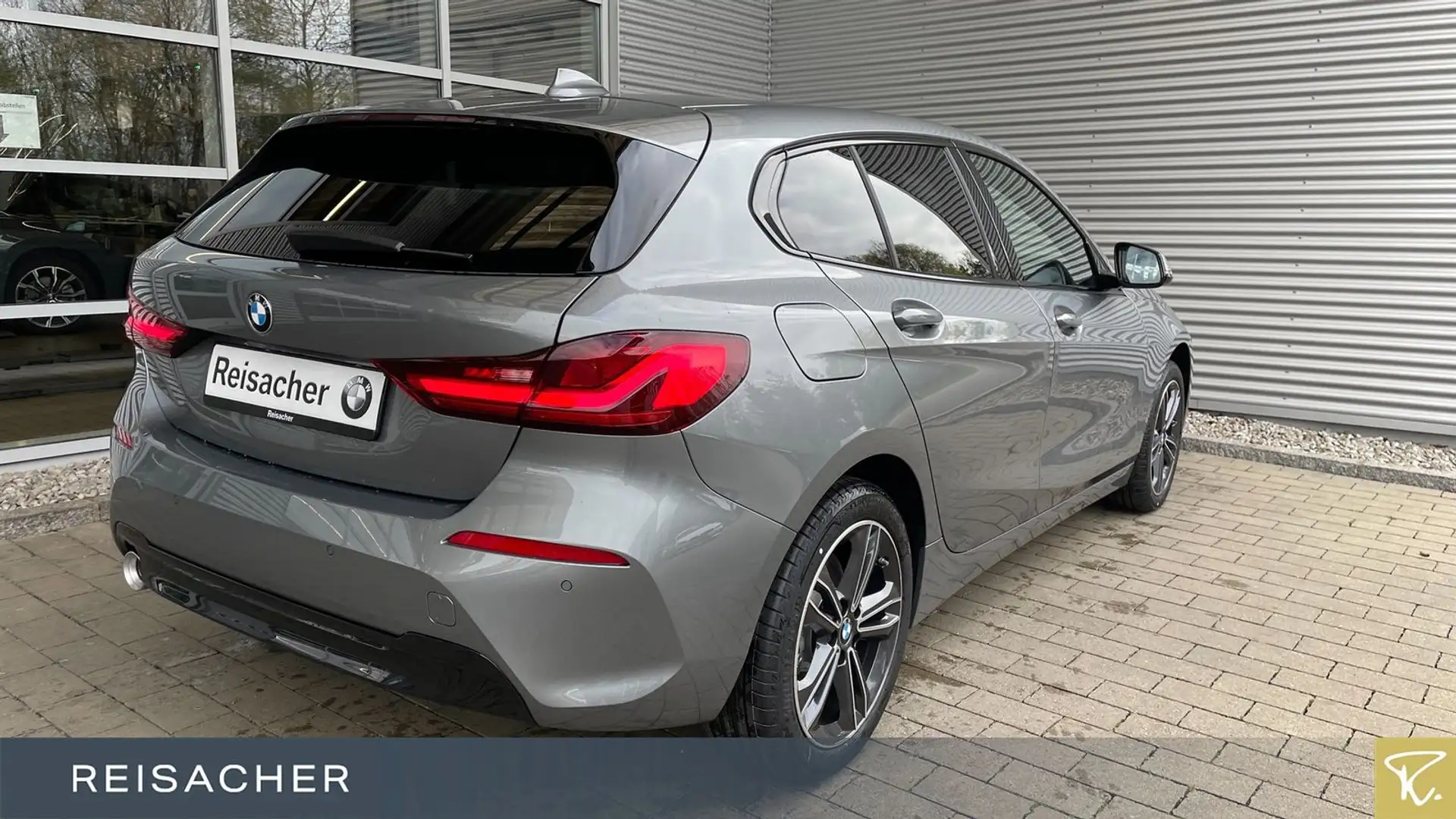 BMW 118 i Sport-Line Gris - 2
