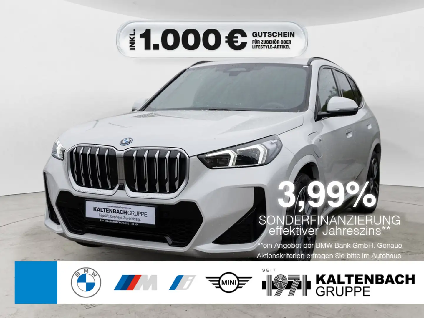 BMW X1 xDrive 30e M-Sport PANO AHK 360° H/K LED Blanc - 1
