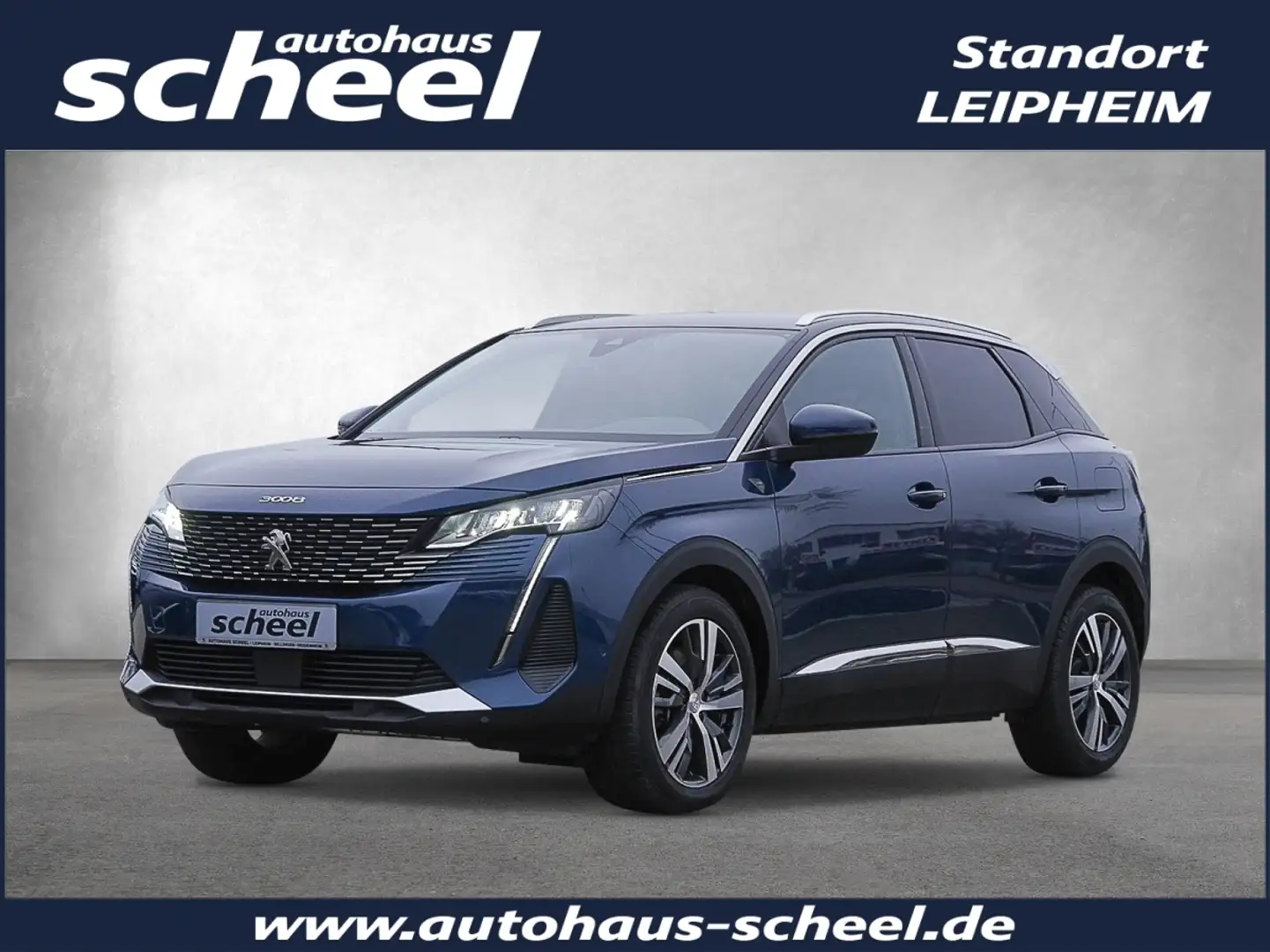 Peugeot 3008 Roadtrip 1.6 Hybrid 225 (Plug-In) FLA SpurH Blau - 1