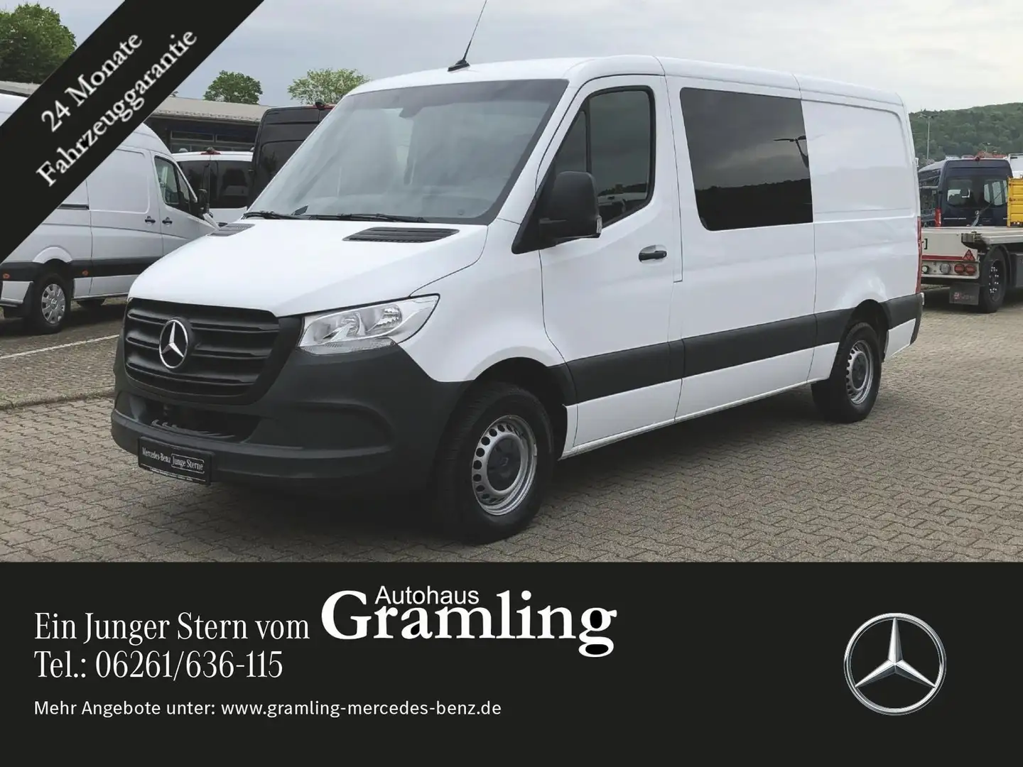 Mercedes-Benz Sprinter 315 CDI *6-Sitzer*AHK*Klima*DAB*Kamera* Blanc - 1