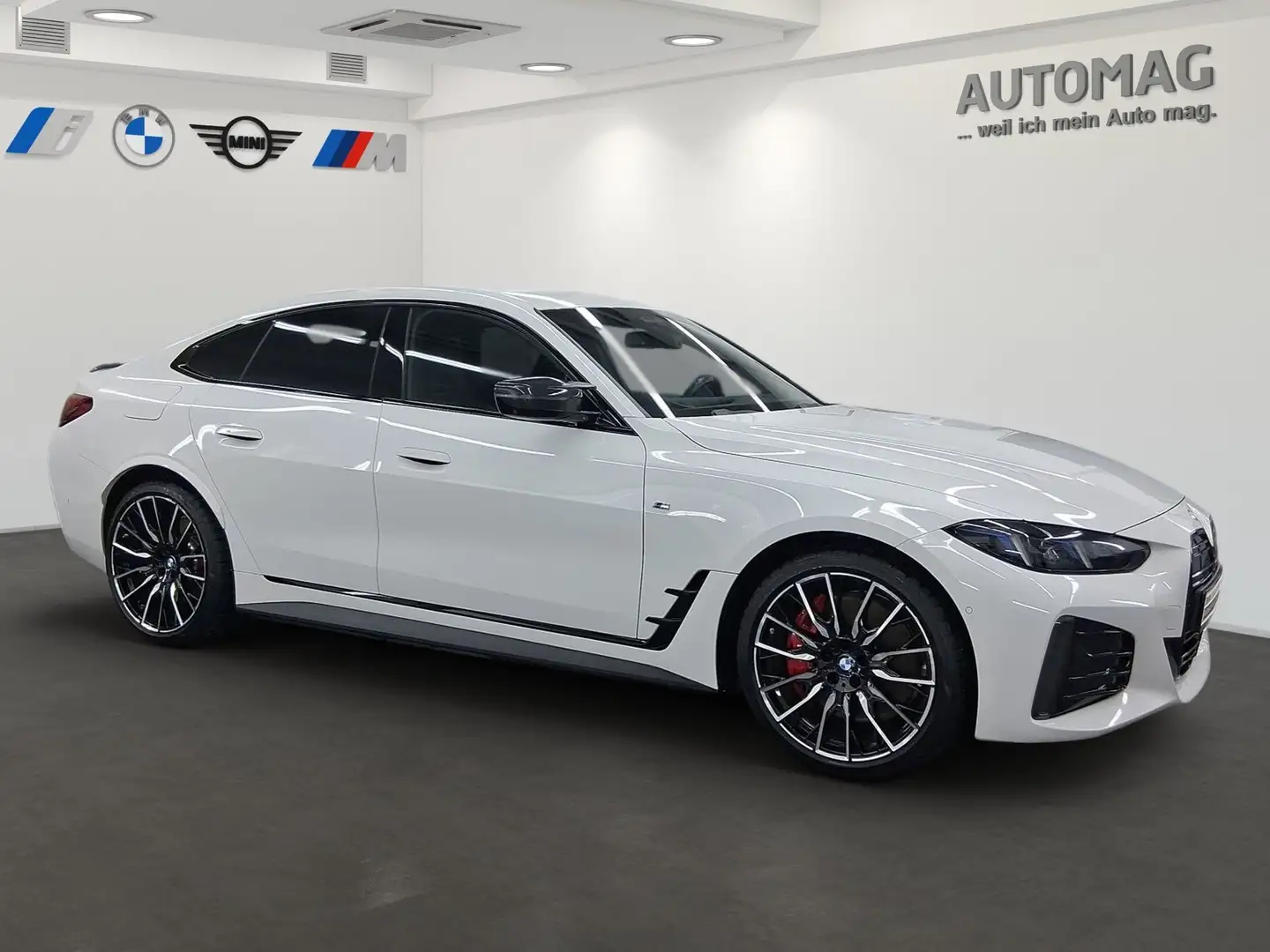 BMW i4 M50 M-SportPro*M-Carbon*DrivAssProf*ParkAssPlus*AH Weiß - 2