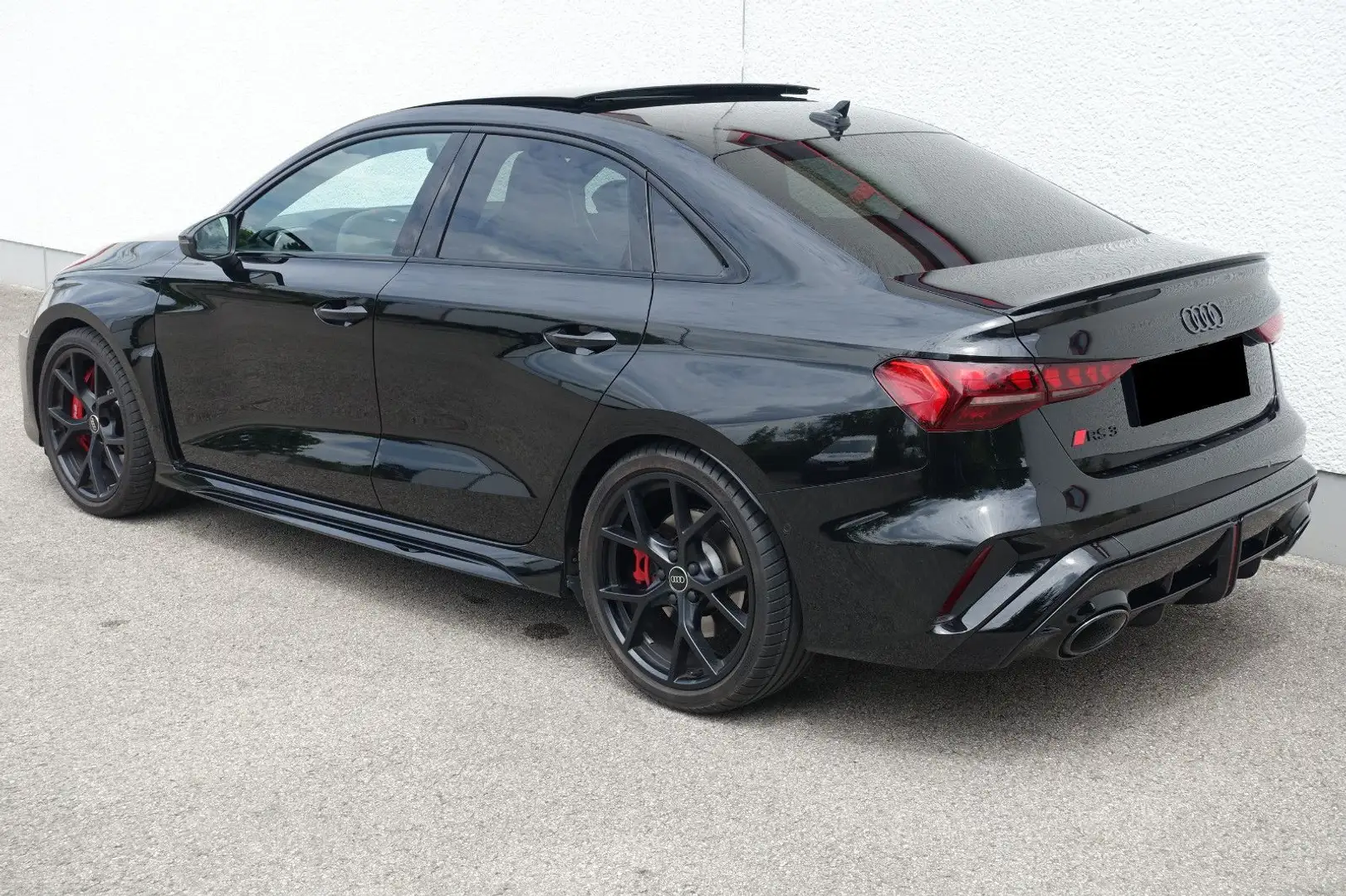 Audi RS3 RS 3 Limousine RS-Schalens. Raute rot Pano HUD Noir - 2