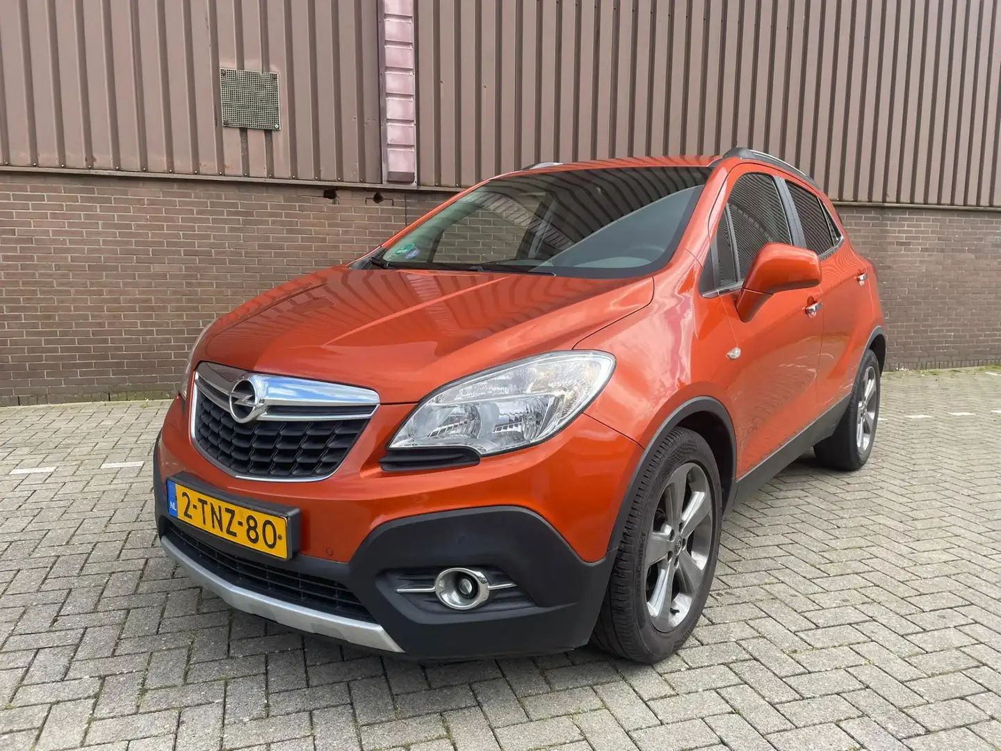 Opel Mokka 1.4 T Cosmo Leer Airco Cruise APK NAP Parkeersens Orange - 1