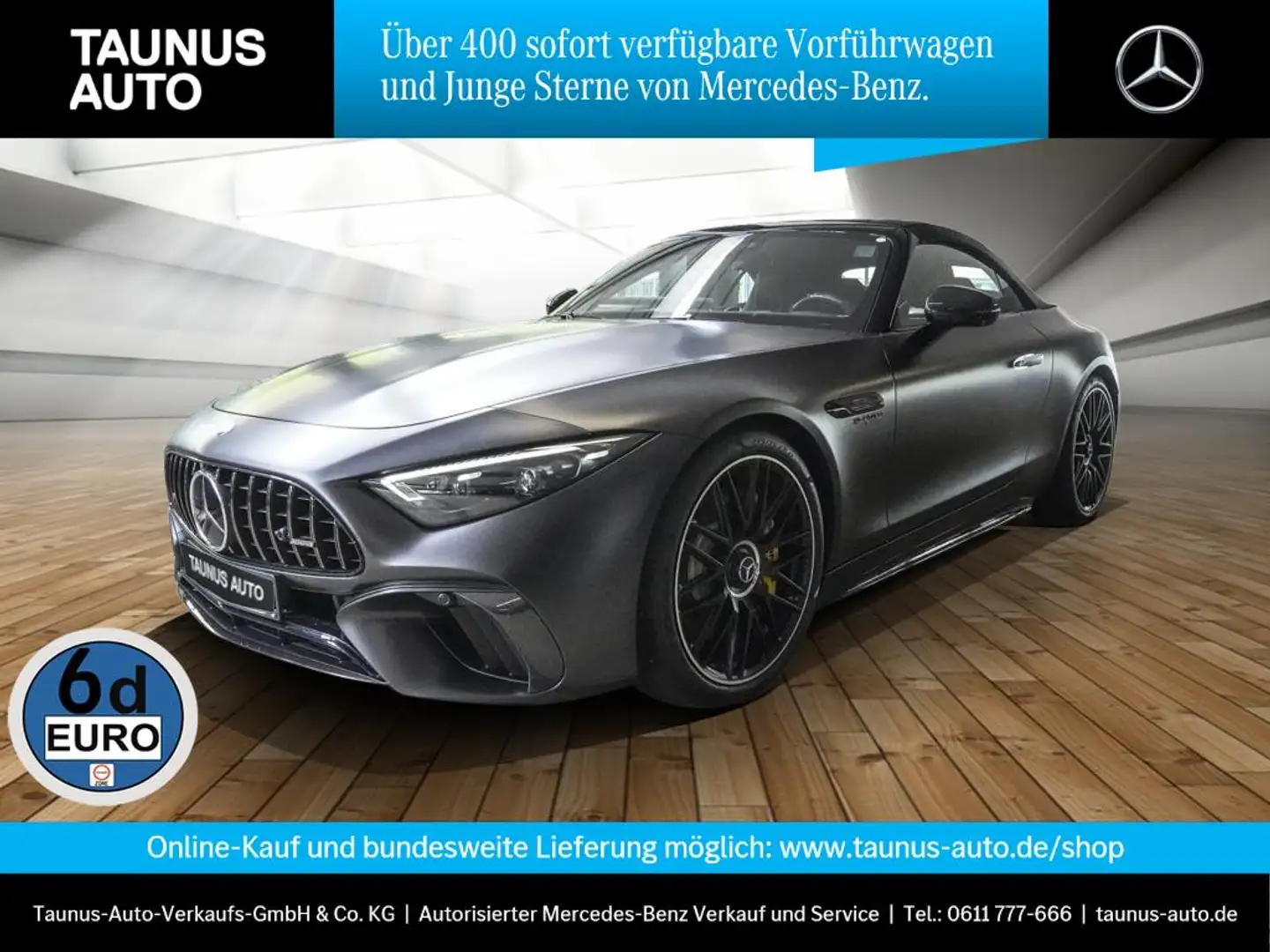 Mercedes-Benz SL 63 AMG DISTRONIC-SOUND-CARBON-UVP 232.000,- Grau - 1